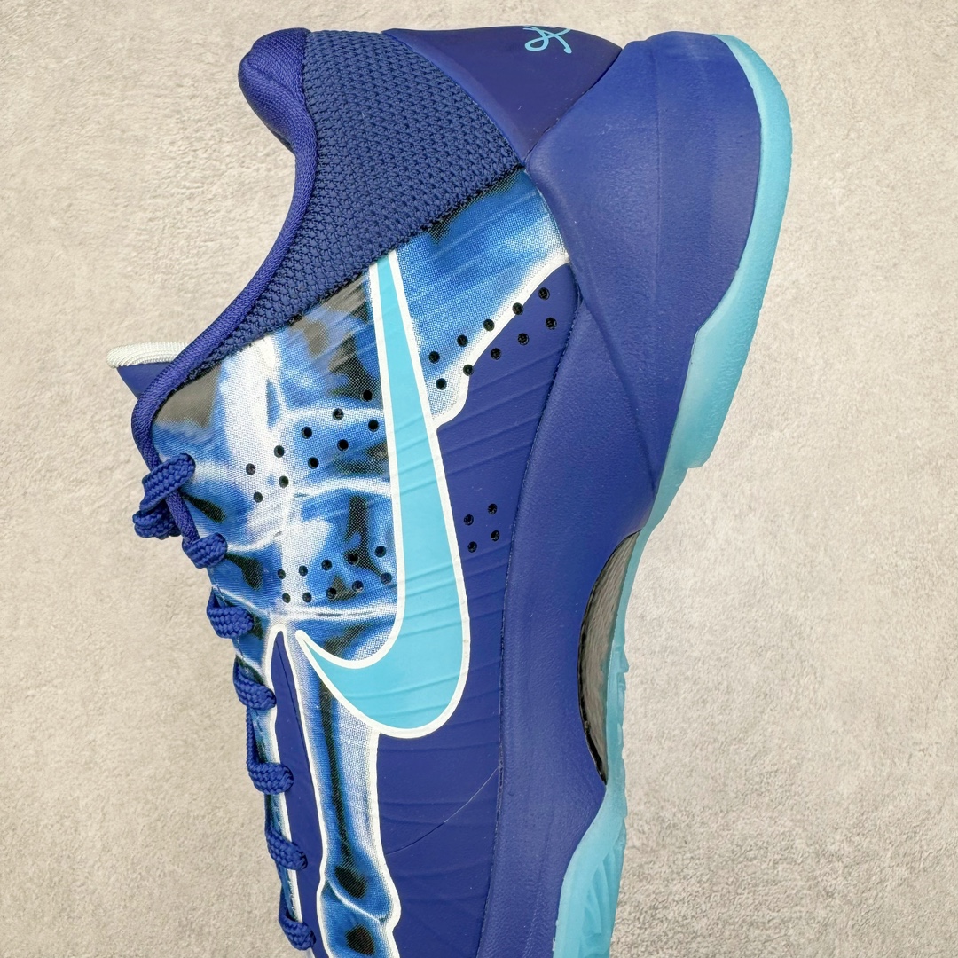 图片[8]-＃H12纯原 NK Zoom Kobe ZK5 科比5代 X-Ray 蓝色骨骼 HJ4303-400 完美复刻公司货 前掌超大Zoom Turbo气垫 后掌EVA缓震 真正的原汁原味 还原ZP脚感 全身鞋材卡料色独家定制 唯一正确喷漆工艺Swoosh 正确凹凸蛇鳞工艺 正确鞋面渐变效果 内全置真动飞态线 独立原厂模具 最大尺码达到49.5码 首批不拼图大几率过验 亲测已过 支持各种高强度实战 无需担心 上脚价 补货周期极长 脚宽建议买大半码 科比系列前掌偏窄 不影响二次销售 支持七天无理由退换 尺码：41 42 42.5 43 44 44.5 45 45.5 46 47.5 48.5 49.5-选品中心