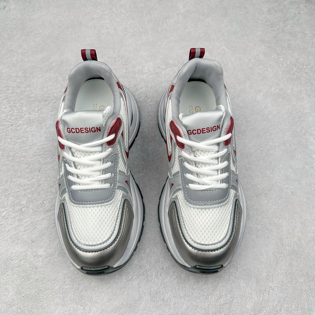 图片[2]-＃福利特价 GG-CC赵露思 白鹿同款老爹鞋 广东大厂出品 纯原正确版本 时髦look轻松定格 不费力展现率性氛围 酷帅机能风不规则设计 7cm增高厚底 大长腿既视感轻松拿捏 尺码：35 36 37 38 39 40-选品中心