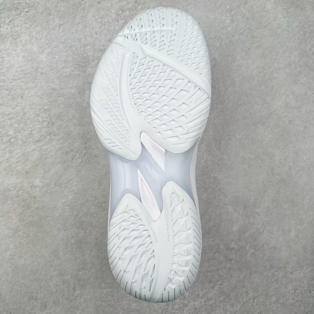 图片[9]-Asics SKY ELITE FF MT3 TOKYO 亚瑟士减震助弹防滑排球鞋 脚后跟搭载后跟稳定 将启动时的横向力化解成纵向力 帮助运动员起跳 中底采用了FLYTEFOAM和FLYTEFOAM PROPEL中底 增加了中底的厚度 提供了更加良好的缓震和回弹性 鞋底的RISETRUSS稳定片 提供稳定的同时可以提高脚步的灵活度 鞋面采用网眼和PU薄膜结合 兼具了鞋款的轻量性和透气性 DYNAWRAP结构 提供良好的包裹性 使脚部更加稳固 FLYTEFOAM PROPEL中底科技 兼顾轻量性和回弹性 让球员起跳后的落地更加柔软舒适 网眼鞋面 穿着舒适 提供良好的透气性 延伸至前掌的RISETRUSS科技 增加推进效果 提供良好的稳定性 NON MAEKING无痕橡胶设计 减少对木地板的损伤 尺码：36 37 37.5 38 39 39.5 40.5 41.5 42 42.5 43.5 44 44.5 45-选品中心