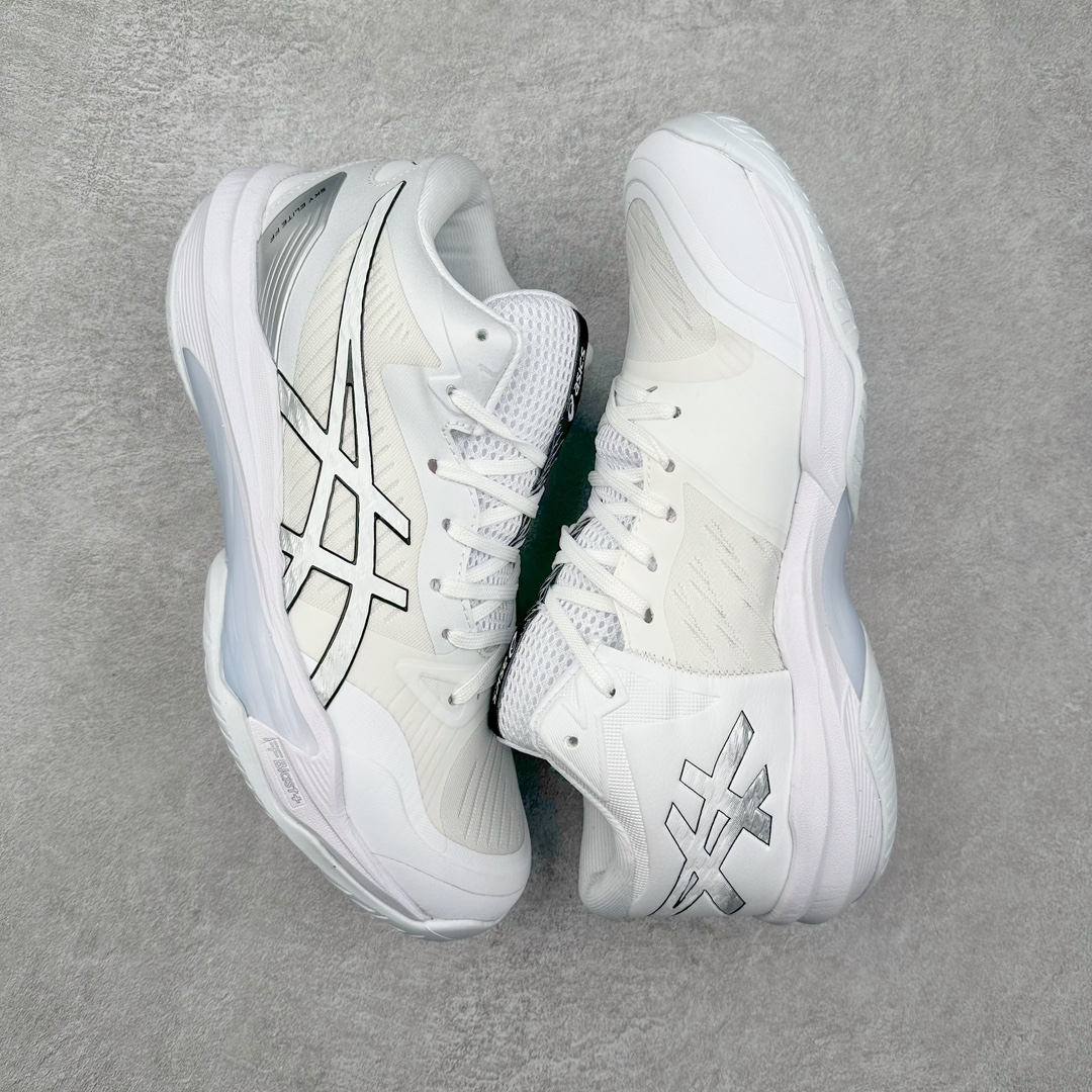图片[3]-Asics SKY ELITE FF MT3 TOKYO 亚瑟士减震助弹防滑排球鞋 脚后跟搭载后跟稳定 将启动时的横向力化解成纵向力 帮助运动员起跳 中底采用了FLYTEFOAM和FLYTEFOAM PROPEL中底 增加了中底的厚度 提供了更加良好的缓震和回弹性 鞋底的RISETRUSS稳定片 提供稳定的同时可以提高脚步的灵活度 鞋面采用网眼和PU薄膜结合 兼具了鞋款的轻量性和透气性 DYNAWRAP结构 提供良好的包裹性 使脚部更加稳固 FLYTEFOAM PROPEL中底科技 兼顾轻量性和回弹性 让球员起跳后的落地更加柔软舒适 网眼鞋面 穿着舒适 提供良好的透气性 延伸至前掌的RISETRUSS科技 增加推进效果 提供良好的稳定性 NON MAEKING无痕橡胶设计 减少对木地板的损伤 尺码：36 37 37.5 38 39 39.5 40.5 41.5 42 42.5 43.5 44 44.5 45-选品中心