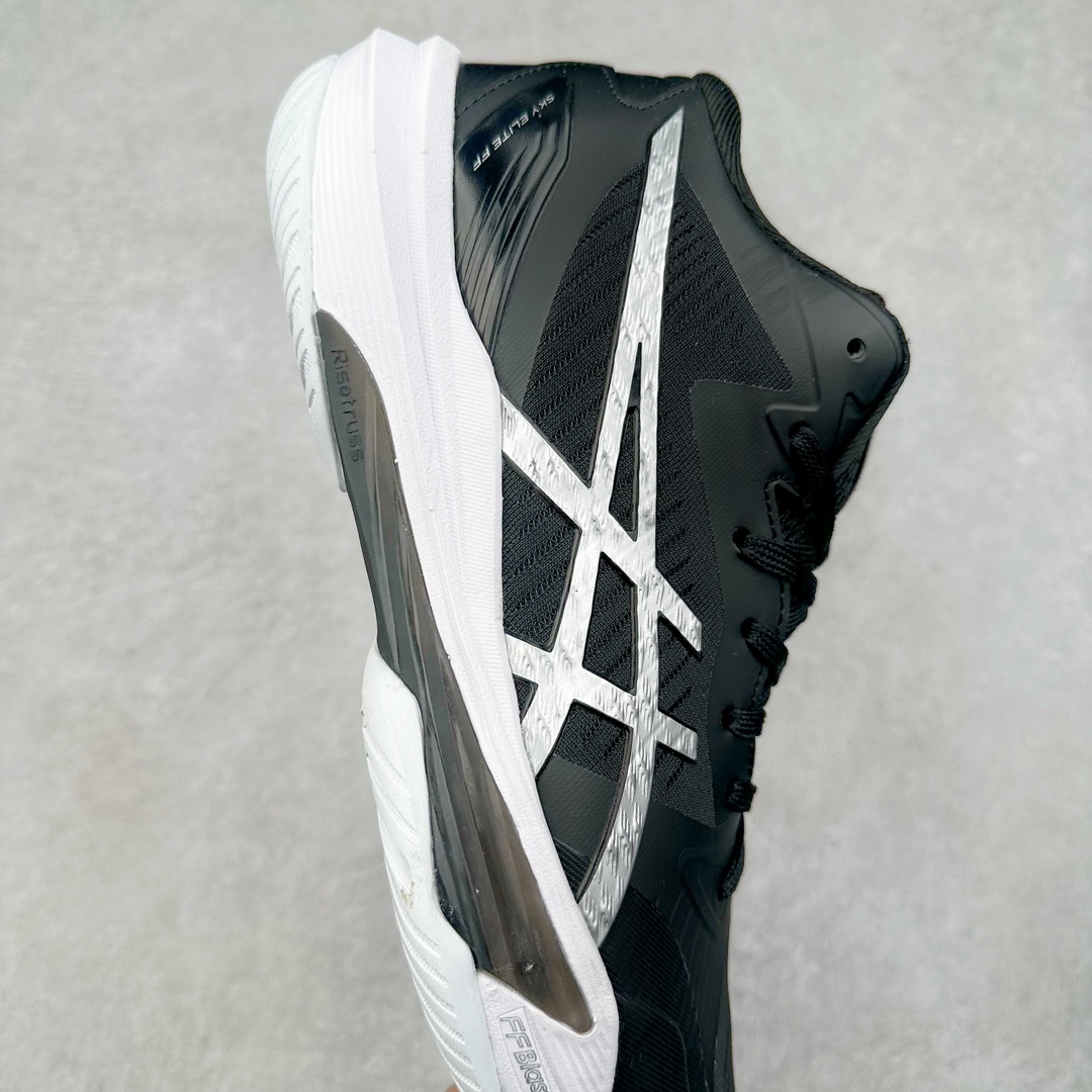 图片[6]-Asics SKY ELITE FF MT3 TOKYO 亚瑟士减震助弹防滑排球鞋 脚后跟搭载后跟稳定 将启动时的横向力化解成纵向力 帮助运动员起跳 中底采用了FLYTEFOAM和FLYTEFOAM PROPEL中底 增加了中底的厚度 提供了更加良好的缓震和回弹性 鞋底的RISETRUSS稳定片 提供稳定的同时可以提高脚步的灵活度 鞋面采用网眼和PU薄膜结合 兼具了鞋款的轻量性和透气性 DYNAWRAP结构 提供良好的包裹性 使脚部更加稳固 FLYTEFOAM PROPEL中底科技 兼顾轻量性和回弹性 让球员起跳后的落地更加柔软舒适 网眼鞋面 穿着舒适 提供良好的透气性 延伸至前掌的RISETRUSS科技 增加推进效果 提供良好的稳定性 NON MAEKING无痕橡胶设计 减少对木地板的损伤 尺码：36 37 37.5 38 39 39.5 40.5 41.5 42 42.5 43.5 44 44.5 45-选品中心