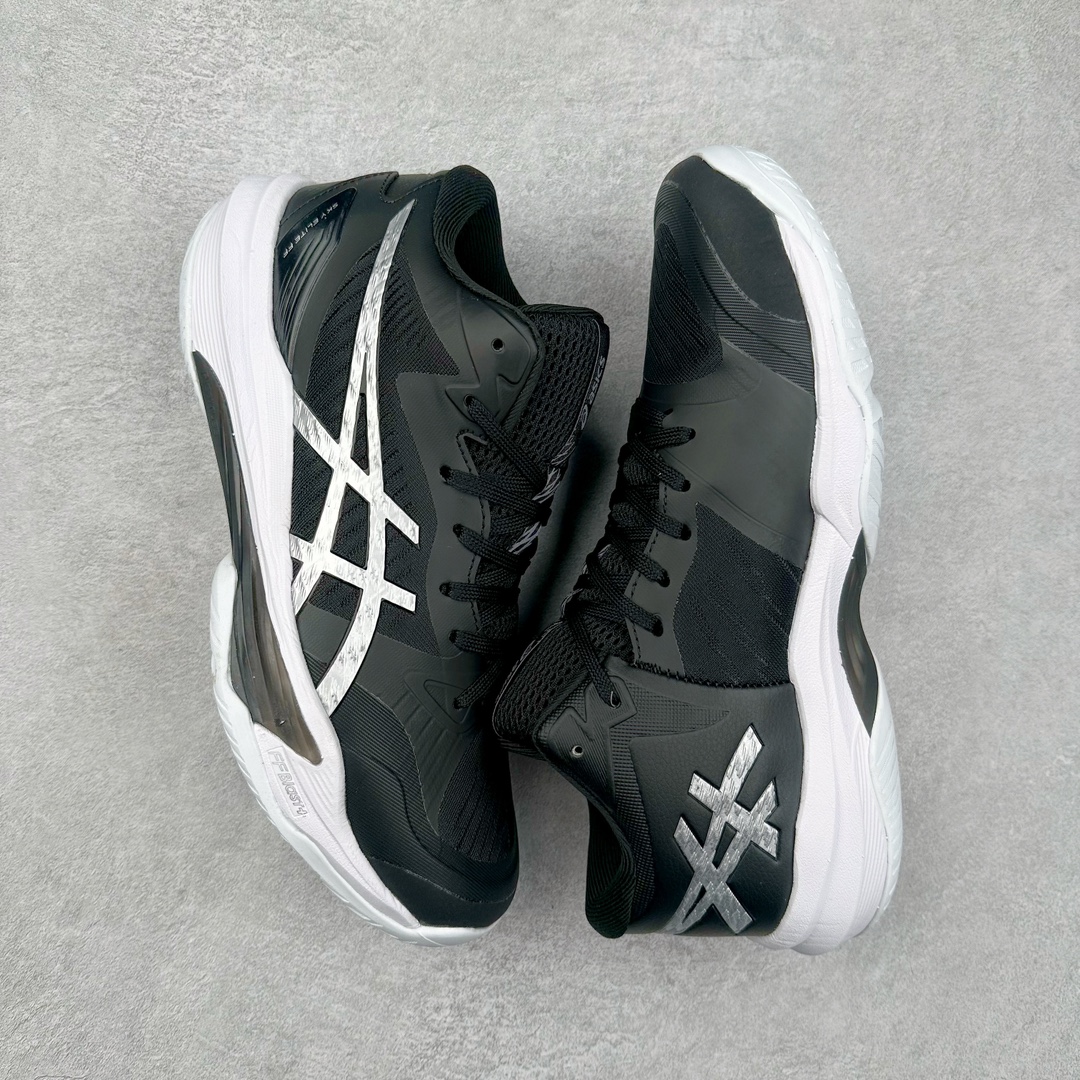 图片[3]-Asics SKY ELITE FF MT3 TOKYO 亚瑟士减震助弹防滑排球鞋 脚后跟搭载后跟稳定 将启动时的横向力化解成纵向力 帮助运动员起跳 中底采用了FLYTEFOAM和FLYTEFOAM PROPEL中底 增加了中底的厚度 提供了更加良好的缓震和回弹性 鞋底的RISETRUSS稳定片 提供稳定的同时可以提高脚步的灵活度 鞋面采用网眼和PU薄膜结合 兼具了鞋款的轻量性和透气性 DYNAWRAP结构 提供良好的包裹性 使脚部更加稳固 FLYTEFOAM PROPEL中底科技 兼顾轻量性和回弹性 让球员起跳后的落地更加柔软舒适 网眼鞋面 穿着舒适 提供良好的透气性 延伸至前掌的RISETRUSS科技 增加推进效果 提供良好的稳定性 NON MAEKING无痕橡胶设计 减少对木地板的损伤 尺码：36 37 37.5 38 39 39.5 40.5 41.5 42 42.5 43.5 44 44.5 45-选品中心