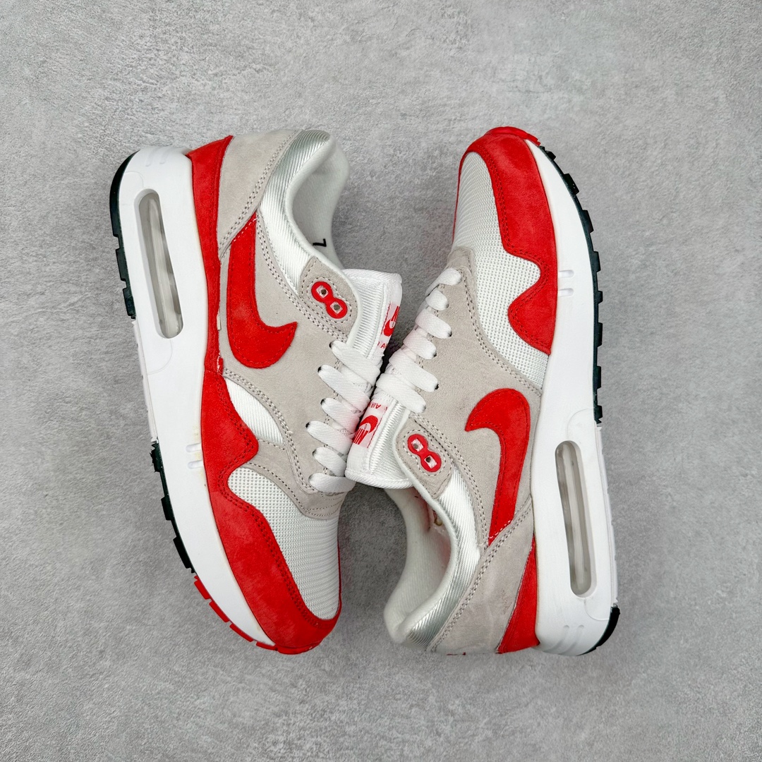 图片[3]-＃特价福利 NK Air Max 1 初代复古气垫慢跑鞋 Dq3989-100 由Tinker Hatfeld和Mark Parker在1987年设计 灵感来自于巴黎蓬皮杜中心 在参观了蓬皮杜中心之后提出了Air Max的标志性开窗可视气垫的理念 并将其实际开发成功 是NK史上第一双可视气垫跑鞋 凭借着Air Max气垫带来的舒适脚感和鞋面面料上的不断精进才使得Air Max 1在现如今都是复古慢跑鞋的首选 深厚的历史渊源 独特的流线形设计 极为复古的外观使得它深受鞋迷的喜爱 尺码：36 36.5 37.5 38 38.5 39 40 40.5 41 42 42.5 43 44 44.5 45-选品中心