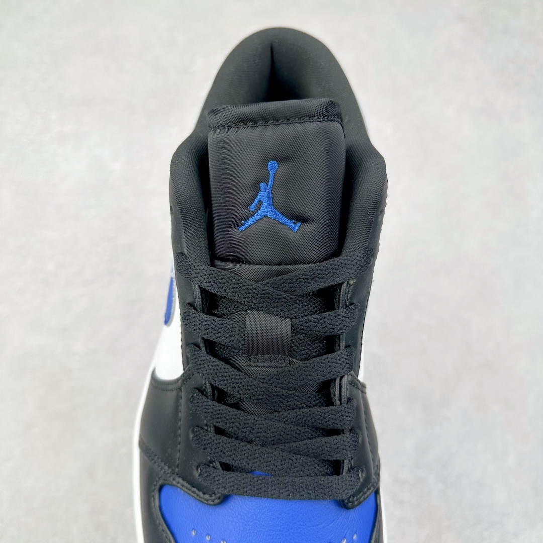 图片[5]-＃K版 Air Jordan AJ1 Low 低帮 黑蓝白 553558-140 全新流水线出品 DT版本唯一平替选择 市场第二梯队最强版 全部原鞋开发 原楦原纸板开发 全鞋电脑针车 原厂内置全掌气垫 原盒内在原标 唯一Zp原版鞋带绑法 免检产品 全新2022版型 全头层皮料 完美零毛边处理 原厂配置全掌气垫 价格定位良心 几十个配色陆续出货 尺码：36 36.5 37.5 38 38.5 39 40 40.5 41 42 42.5 43 44 44.5 45 46 47.5-选品中心