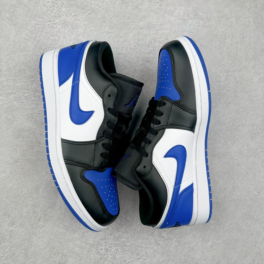 图片[3]-＃K版 Air Jordan AJ1 Low 低帮 黑蓝白 553558-140 全新流水线出品 DT版本唯一平替选择 市场第二梯队最强版 全部原鞋开发 原楦原纸板开发 全鞋电脑针车 原厂内置全掌气垫 原盒内在原标 唯一Zp原版鞋带绑法 免检产品 全新2022版型 全头层皮料 完美零毛边处理 原厂配置全掌气垫 价格定位良心 几十个配色陆续出货 尺码：36 36.5 37.5 38 38.5 39 40 40.5 41 42 42.5 43 44 44.5 45 46 47.5-选品中心