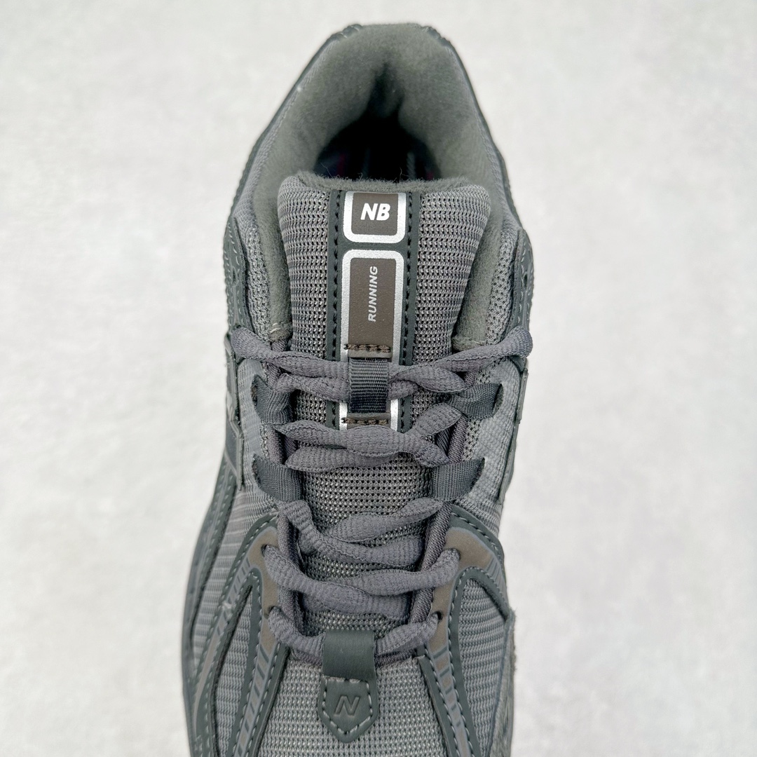 图片[5]-New Balance M1906R NB新百伦系列复古老爹风休闲运动慢跑鞋 采用轻质牛剖革拼接透气网眼衬垫织物鞋面材质 T-Beam大底提供足步弓支撑 保持步态稳定#后跟搭载外露缓震胶 鞋身整体以各种深浅不一的灰色覆盖 鞋头以淡蓝色调装饰，网眼衬垫通过不规律的色块实现做旧的美感 泛黄的鞋底更是进一步增添了复古气息 尺码：36 37 37.5 38 38.5 39.5 40 40.5 41.5 42 42.5 43 44 45-选品中心