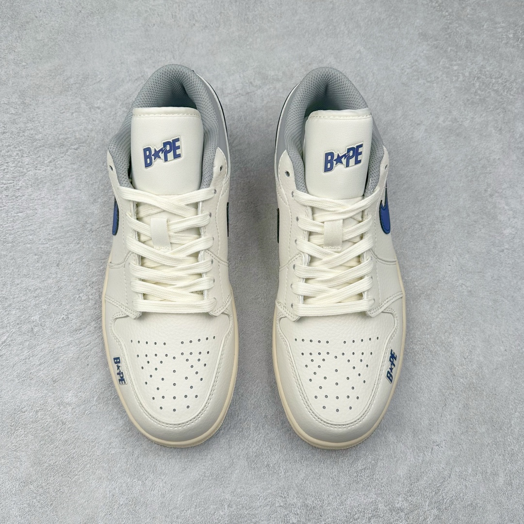 图片[2]-Air Jordan AJ1 Low 低帮系列定制配色 JJ8688-004 原厂内置气垫魔块 A模大底 头层小牛皮 鞋舌AJ原厂专用牛津布+AJ专用反口珍珠布+原厂无杂质高弹内里海棉+特殊封边弹力鞋带 尺码：36 36.5 37.5 38 38.5 39 40 40.5 41 42 42.5 43 44 44.5 45 46-选品中心