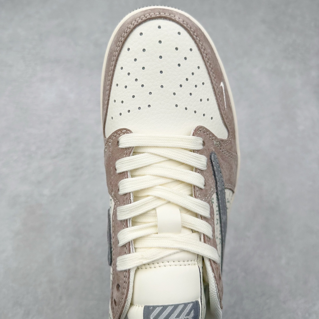 图片[4]-TS x Air Jordan AJ1 Low 倒钩低帮联名定制配色 SJ2068-109 原厂内置气垫魔块 A模大底 头层小牛皮 鞋舌AJ原厂专用牛津布+AJ专用反口珍珠布+原厂无杂质高弹内里海棉+特殊封边弹力鞋带 尺码：36 36.5 37.5 38 38.5 39 40 40.5 41 42 42.5 43 44 44.5 45 46 47.5-选品中心