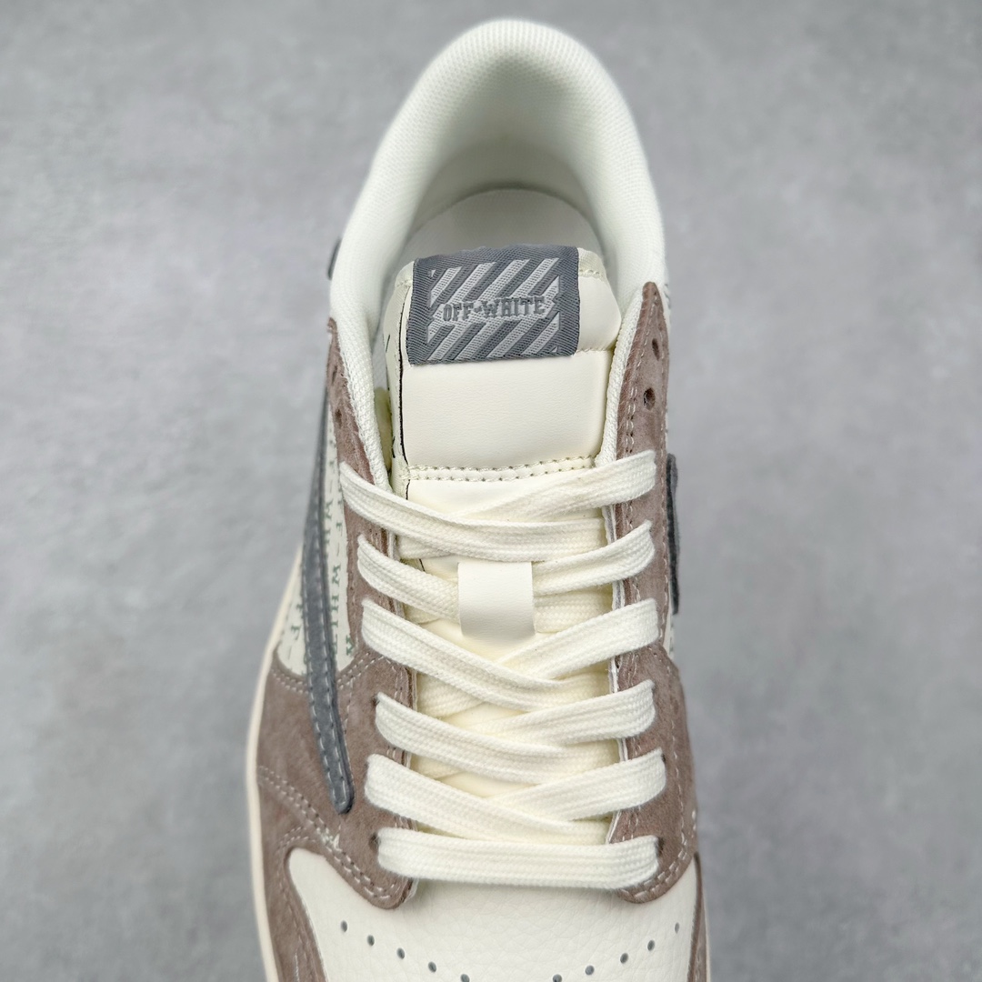 图片[5]-TS x Air Jordan AJ1 Low 倒钩低帮联名定制配色 SJ2068-109 原厂内置气垫魔块 A模大底 头层小牛皮 鞋舌AJ原厂专用牛津布+AJ专用反口珍珠布+原厂无杂质高弹内里海棉+特殊封边弹力鞋带 尺码：36 36.5 37.5 38 38.5 39 40 40.5 41 42 42.5 43 44 44.5 45 46 47.5-选品中心