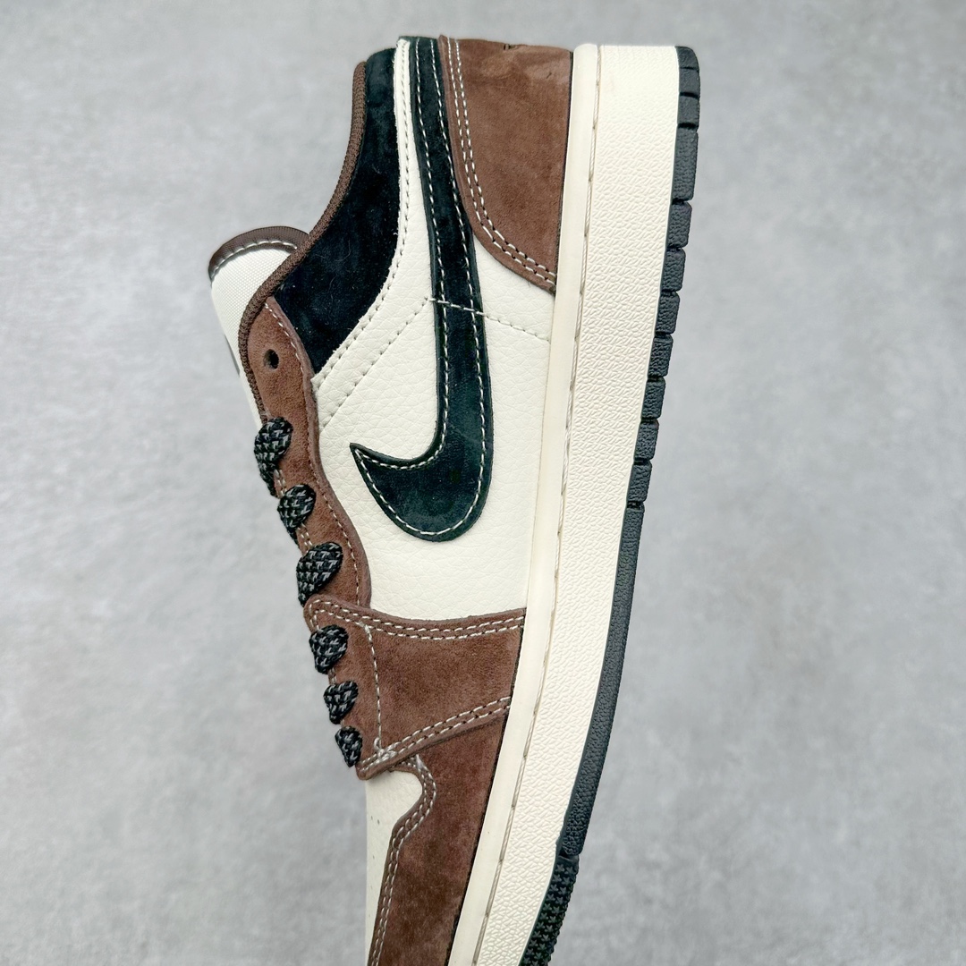 图片[7]-Air Jordan AJ1 Low 低帮系列定制配色 XS6086-004 原厂内置气垫魔块 A模大底 头层小牛皮 鞋舌AJ原厂专用牛津布+AJ专用反口珍珠布+原厂无杂质高弹内里海棉+特殊封边弹力鞋带 尺码：36 36.5 37.5 38 38.5 39 40 40.5 41 42 42.5 43 44 44.5 45 46-选品中心