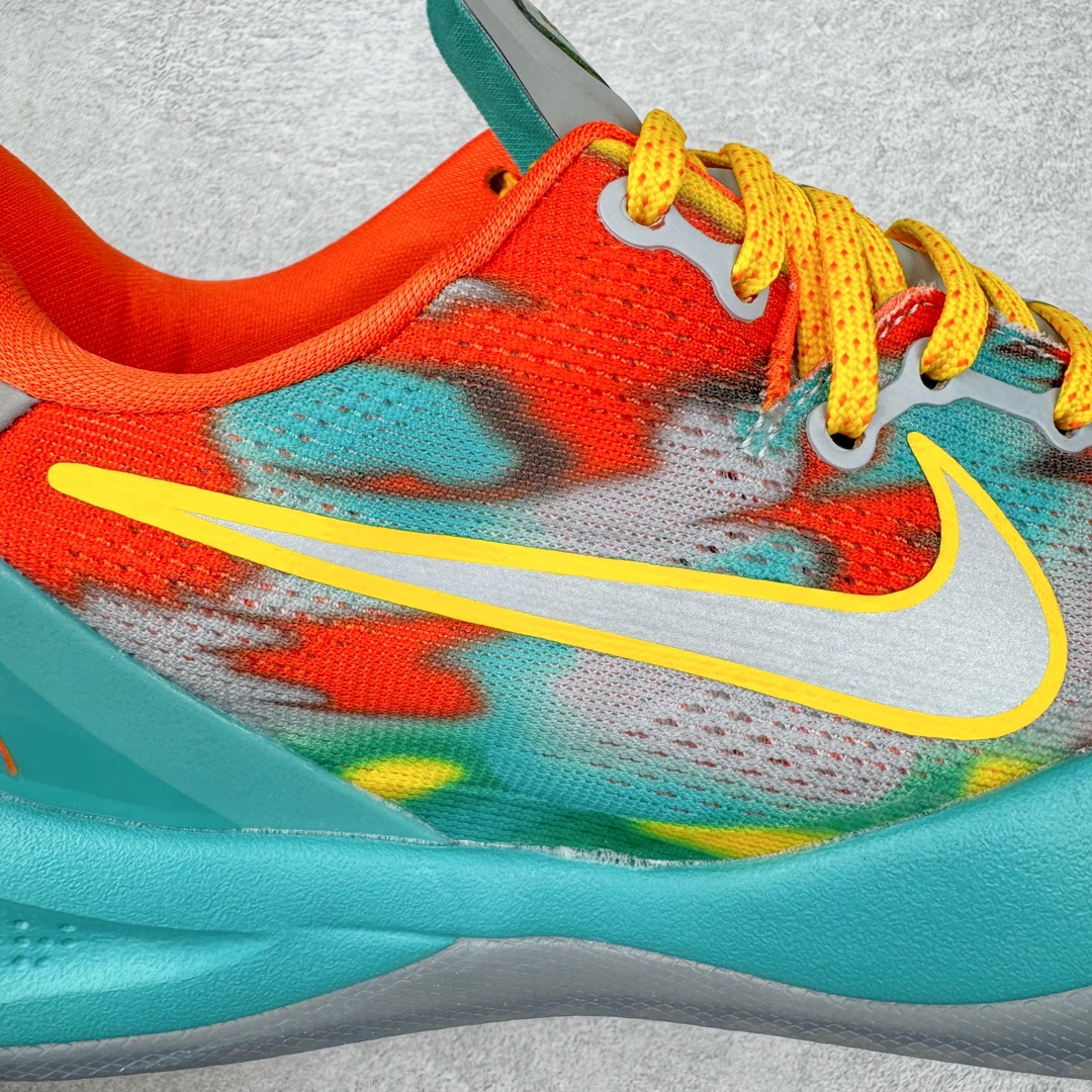 图片[18]-＃S2纯原 NK Zoom Kobe 8 Protro 大师之路 威尼斯海滩 FQ3548-001 React科技鞋垫加持 实战配置直接拉满 原楦纸板开发 鞋身流线型、后跟塑形 区分土肥圆 原厂针织鞋面一针一线匹配原版 全身鞋材卡料色独家定制 唯一万针立体刺绣SWOOSH 真实底模最大48.5 实战利器 专供海外市场 尺码：40 40.5 41 42 42.5 43 44 44.5 45 46 47.5 48.5 （脚宽、脚胖 建议买大半码）-选品中心