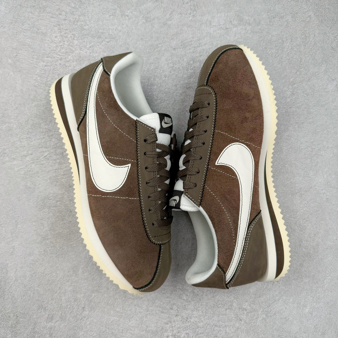 图片[3]-＃JC纯原 NK Classic Cortez Leather 阿甘复古初代皮革慢跑鞋 FQ8144-237 实体平台指令订单 全套原纸板楦头开发 原厂数据大底磨具 一比一鞋头弧度高度鞋身弧度 细节品控鞋型随意对比 正确烫金高频细节 公司级标准检验QC 区分市面一切版本 完美复刻阿甘复古鞋型 尺码：35.5 36 36.5 37.5 38 38.5 39 40 40.5 41 42 42.5 43 44 45-选品中心