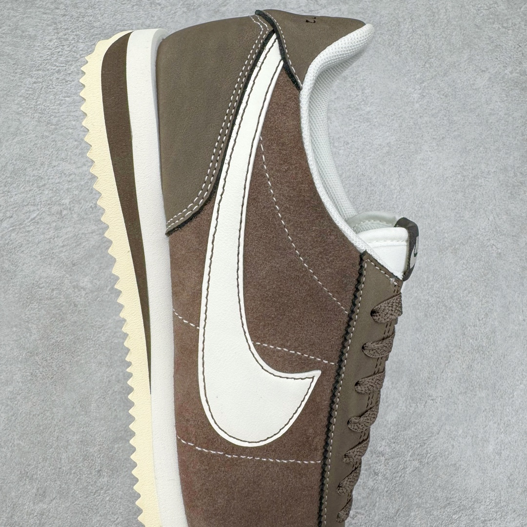 图片[6]-＃JC纯原 NK Classic Cortez Leather 阿甘复古初代皮革慢跑鞋 FQ8144-237 实体平台指令订单 全套原纸板楦头开发 原厂数据大底磨具 一比一鞋头弧度高度鞋身弧度 细节品控鞋型随意对比 正确烫金高频细节 公司级标准检验QC 区分市面一切版本 完美复刻阿甘复古鞋型 尺码：35.5 36 36.5 37.5 38 38.5 39 40 40.5 41 42 42.5 43 44 45-选品中心