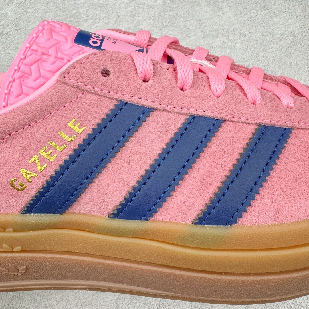 图片[20]-＃CS纯原 AD Originals Gazelle Bold W 羚羊松糕系列复古百搭厚底增高低帮休闲运动板鞋 HO6122 新的一年就要换新的打扮啦！除了设定变美、健身、减肥等目标外，你已经可以利用鞋子来“偷偷改善身材比例”的愿望了！ 因为有一句话。身高不够。鞋子来凑~赶快入手以下各大运动品牌最新推出的“厚底增高运动鞋”吧。 是最好穿最百搭的长腿神器。 重点是……不仅价格不错～鞋子也不错啊！Originals的Gazelle Bold鞋款打造出「超厚底版本」！延续流线鞋型、经典麂皮材质、白色三条线和侧面烫金标志的复古外型，奶油白鞋底高度直接乘3，出门搭上它，保证一路步步高升。尺码：36 36⅔ 37⅓ 38 38⅔ 39⅓ 40-选品中心