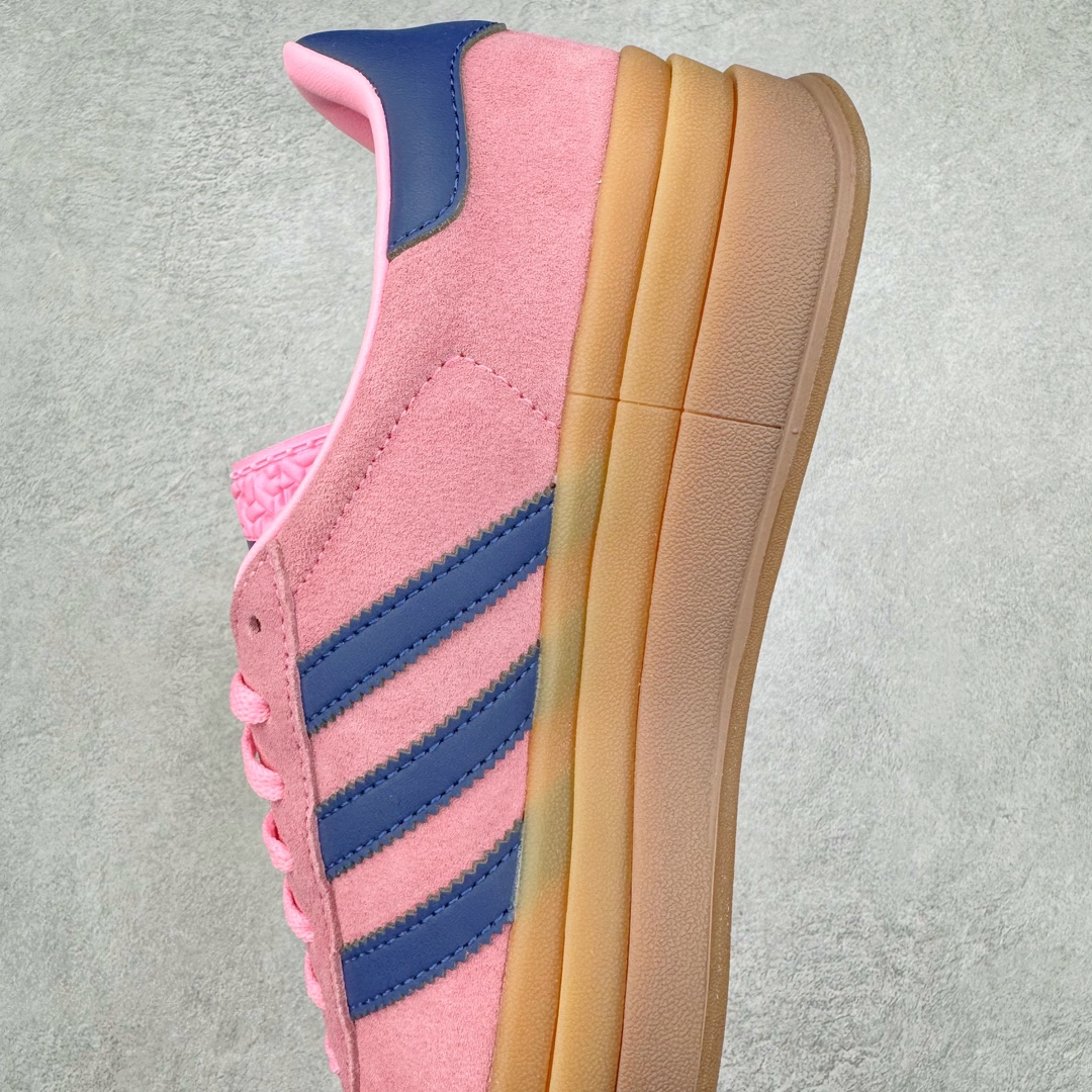 图片[7]-＃CS纯原 AD Originals Gazelle Bold W 羚羊松糕系列复古百搭厚底增高低帮休闲运动板鞋 HO6122 新的一年就要换新的打扮啦！除了设定变美、健身、减肥等目标外，你已经可以利用鞋子来“偷偷改善身材比例”的愿望了！ 因为有一句话。身高不够。鞋子来凑~赶快入手以下各大运动品牌最新推出的“厚底增高运动鞋”吧。 是最好穿最百搭的长腿神器。 重点是……不仅价格不错～鞋子也不错啊！Originals的Gazelle Bold鞋款打造出「超厚底版本」！延续流线鞋型、经典麂皮材质、白色三条线和侧面烫金标志的复古外型，奶油白鞋底高度直接乘3，出门搭上它，保证一路步步高升。尺码：36 36⅔ 37⅓ 38 38⅔ 39⅓ 40-选品中心