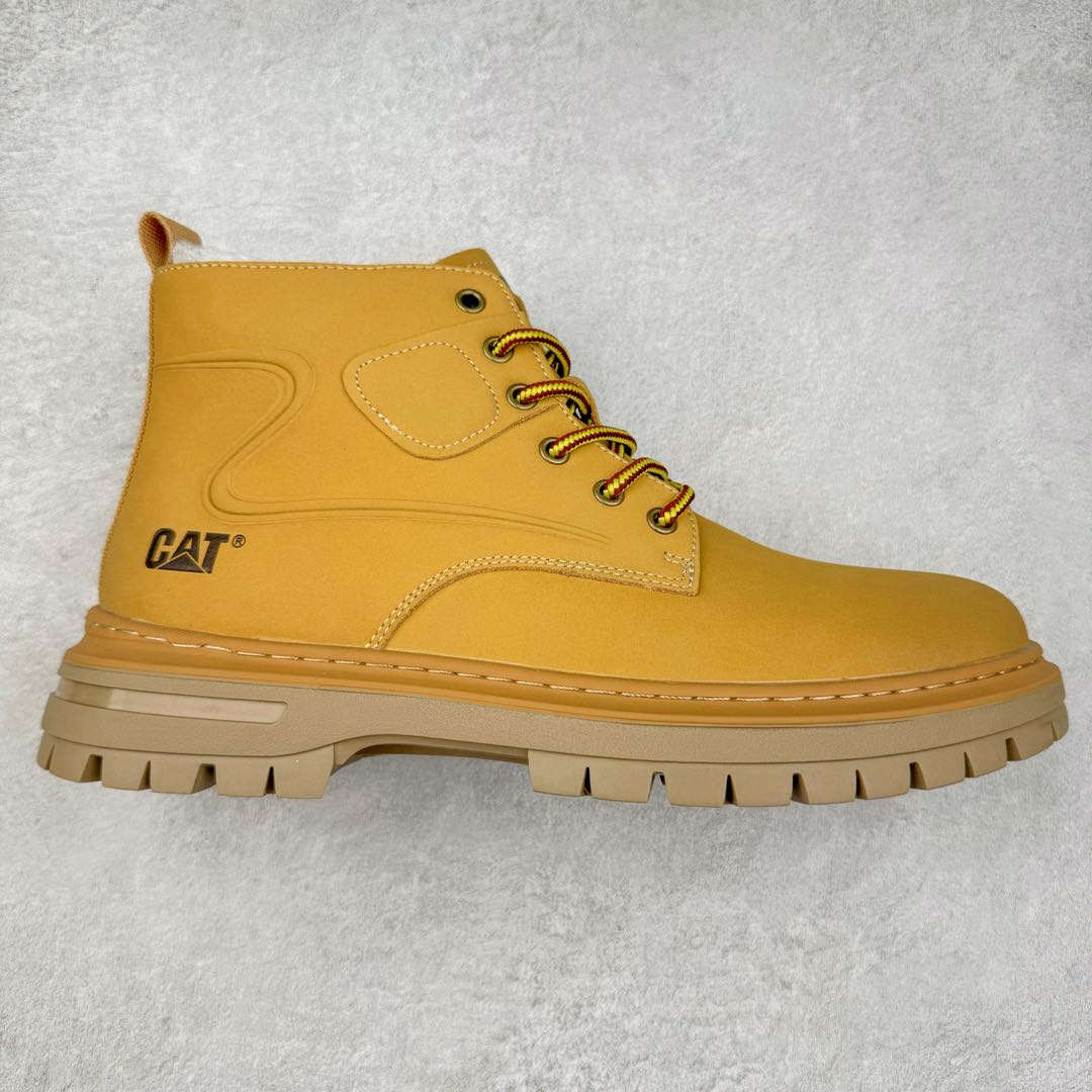 #特价福利 CAT卡特 硬汉推土机品牌经典百搭户外休闲大黄靴系列 广东大厂品质 24ss秋冬新款 常年主打 时尚潮流搭配 面料釆用意大利进口磨砂牛皮 全鞋真牛皮材料 大底到五金都是代工厂原材料制作 好货不杀猪 首单质量严格把控 全套官网统一包装 今年冬季防寒户外专用 日常随意搭配 型男必备 尺码:38 39 40 41 42 43 44 (偏大一码)-选品中心