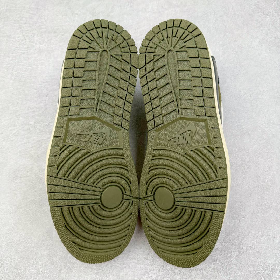 图片[9]-＃FK纯原 Travis Scott x Air Jordan AJ1 Low OG SP TS联名倒钩8.0低帮 白橄榄绿 DM7866-200 外贸高端零售特供批次 产品品控稳定性领先行业 各方面均可对飙L版 良心定价不杀猪 原厂全套原楦原纸板冲刀磨具开发 原厂皮料加持 原厂港宝加持定型后跟R度完美 同源原厂电绣 鬼脸飞翼针数密度立体效果一致 百分百一致原鞋 原厂拉帮工艺 针距密度一致 后跟弧度收口自然不对折 极致一眼正品既视感 进口玻璃冲刀皮料裁剪零毛边 全鞋电脑针车工艺 品控清洁度最高QC检验标准 免检产品 原厂订购鞋盒、鞋标、防尘纸、鞋撑、鞋带 追求极致的原厂味道 尺码：36 36.5 37.5 38 38.5 39 40 40.5 41 42 42.5 43 44 44.5 45 46 47.5 48.5-选品中心