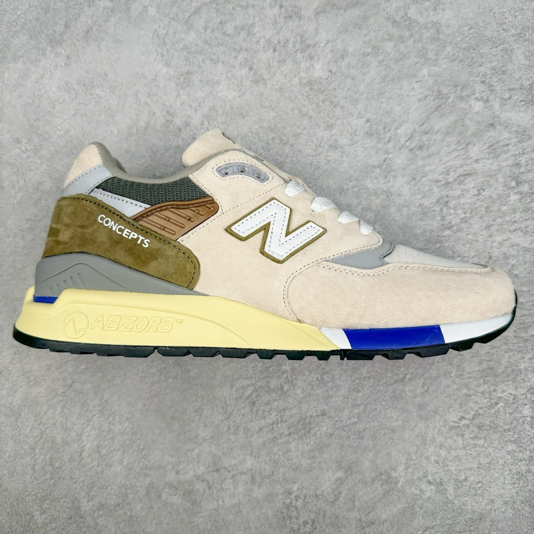 图片[4]-＃K版纯原 New Balance M998 Made in USA NB新百伦高端美产血统系列经典复古休闲运动慢跑鞋 NB998 诞生于 1993 年，作为第一双使用 ABZORB 缓冲材料的鞋款，一经发售就受到大量消费者的热烈追捧，如今已经成为了历久不衰的经典代表鞋款之一。原楦原数据开发版型 以优质面料制成鞋面结构。鞋面采用经典网眼布材质，辅以绒面革覆盖，带来更加清爽舒适的穿着体验。鞋舌上标记的 \\\”998\\\” 字样增强鞋款辨识度的同时，为鞋款注入更多动人细节。鞋款采用 ABZORB 缓冲材料的中底，通过缓冲和压缩阻力相结合来吸收冲击，稳定性高，不易打滑，助你畅享舒适有型的运动体验。采用猪巴革组合网织鞋面材质 后跟嵌入TPU装饰条稳固 升级原装5层独立私模 尺码：36 36.5 37 38 39.5 40 40.5 41.5 42 42.5 43 44 44.5 45-选品中心