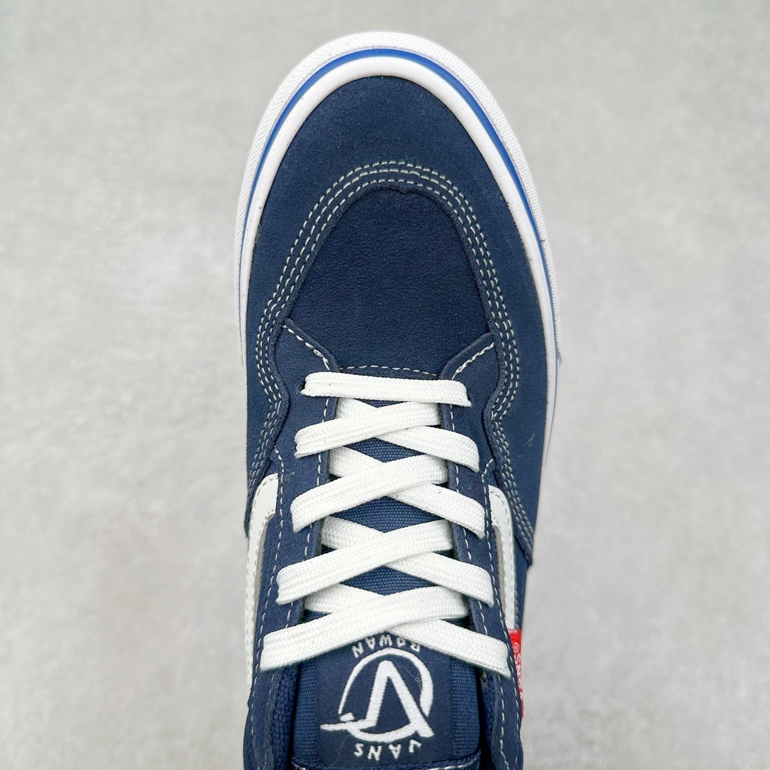 图片[4]-Boys of Summer x Vans Rowan Pro Skate Bording 藏蓝水晶底 轻便舒适专业滑板鞋 鞋底处的小心机脚能很好的释放脚底压力 货号：VN0A5HF23IN 尺码：35 36 36.5 37 38 38.5 39 40 40.5 41 42 42.5 43 44 45 工艺：硫化1：1（重量1：1、真标、原钢印、材质标、鞋型标、合格证）-选品中心