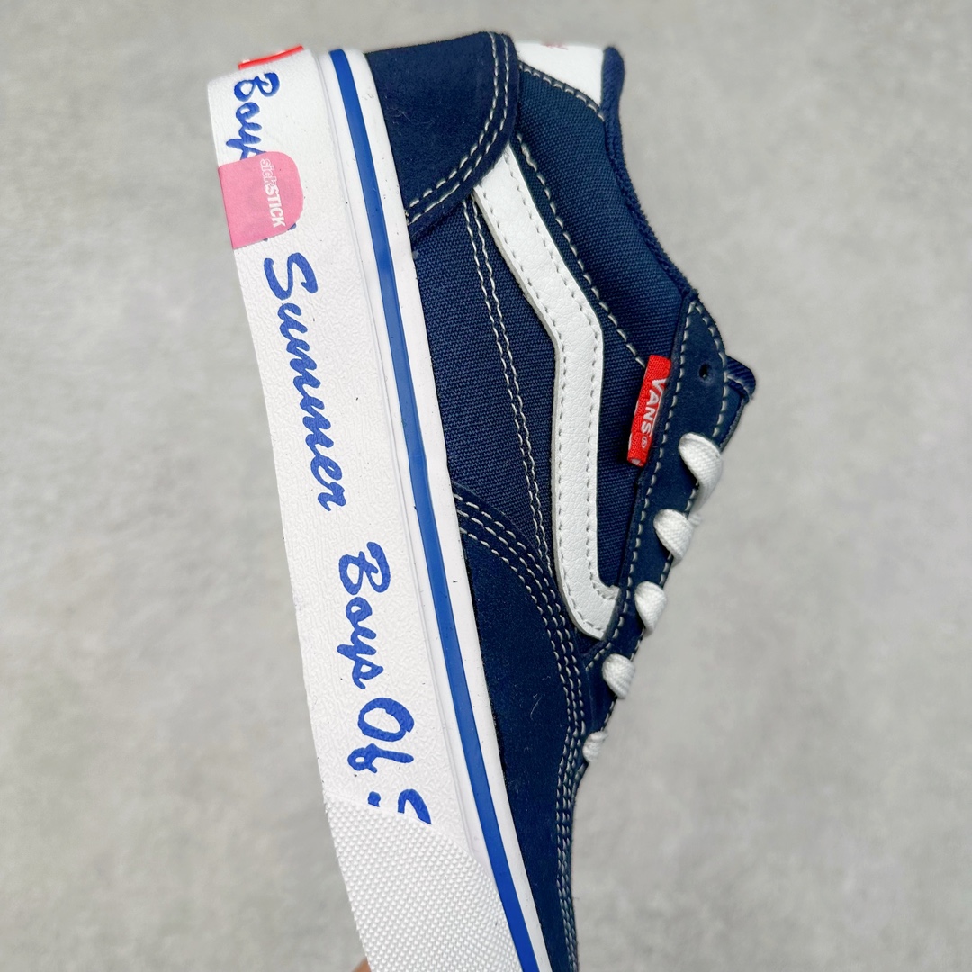 图片[6]-Boys of Summer x Vans Rowan Pro Skate Bording 藏蓝水晶底 轻便舒适专业滑板鞋 鞋底处的小心机脚能很好的释放脚底压力 货号：VN0A5HF23IN 尺码：35 36 36.5 37 38 38.5 39 40 40.5 41 42 42.5 43 44 45 工艺：硫化1：1（重量1：1、真标、原钢印、材质标、鞋型标、合格证）-选品中心