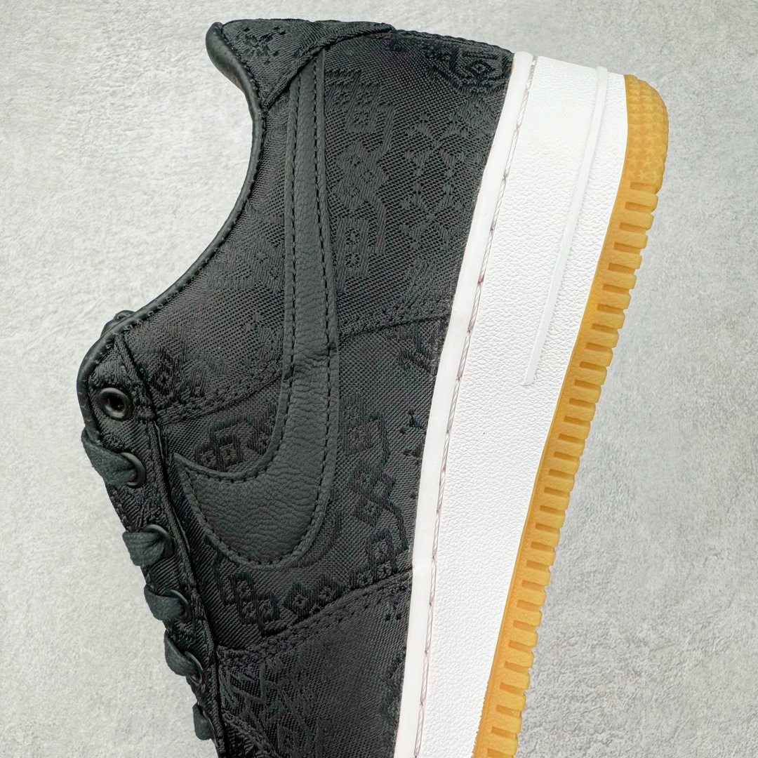 图片[7]-＃OG纯原福利 CLOT x Fragment Design x NK Air Force 1 Premium 空军一号联名闪电黑丝绸CJ3986-001 全套原原楦纸版 越南原大装底 内置全气掌垫 采用韩原国装进口丝绸 内层采原用厂Sadisa头皮层料 双可层撕 可性玩极高 3D精准雕刻纹理晰清细致 全套同官步方原厂配件 附赠黄米鞋带 官正方确原盒包装 中底原拉厂帮 尺码：36 36.5 37.5 38 38.5 39 40 42-选品中心