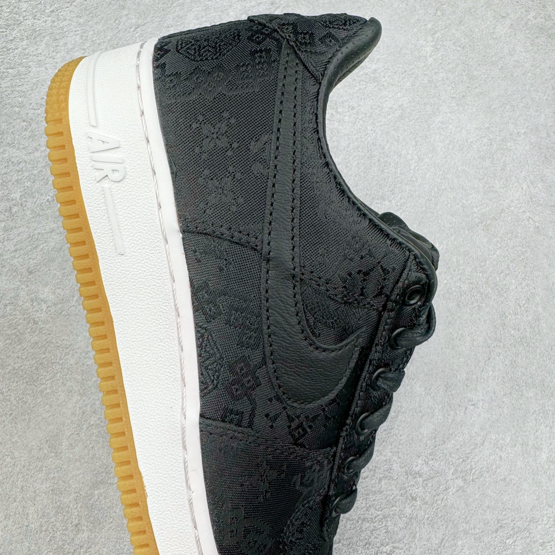 图片[6]-＃OG纯原福利 CLOT x Fragment Design x NK Air Force 1 Premium 空军一号联名闪电黑丝绸CJ3986-001 全套原原楦纸版 越南原大装底 内置全气掌垫 采用韩原国装进口丝绸 内层采原用厂Sadisa头皮层料 双可层撕 可性玩极高 3D精准雕刻纹理晰清细致 全套同官步方原厂配件 附赠黄米鞋带 官正方确原盒包装 中底原拉厂帮 尺码：36 36.5 37.5 38 38.5 39 40 42-选品中心