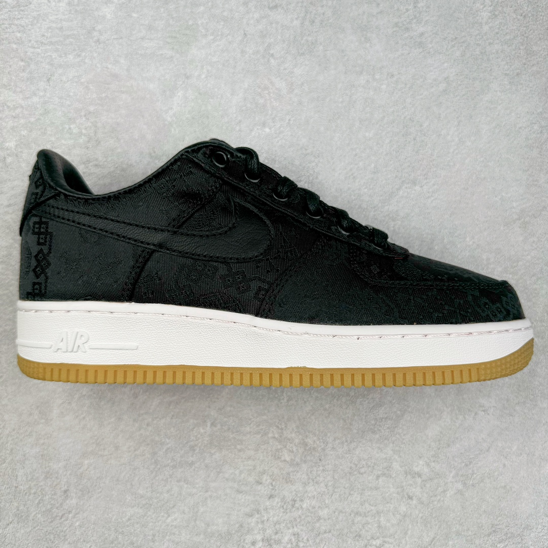 ＃OG纯原福利 CLOT x Fragment Design x NK Air Force 1 Premium 空军一号联名闪电黑丝绸CJ3986-001 全套原原楦纸版 越南原大装底 内置全气掌垫 采用韩原国装进口丝绸 内层采原用厂Sadisa头皮层料 双可层撕 可性玩极高 3D精准雕刻纹理晰清细致 全套同官步方原厂配件 附赠黄米鞋带 官正方确原盒包装 中底原拉厂帮 尺码：36 36.5 37.5 38 38.5 39 40 42-选品中心