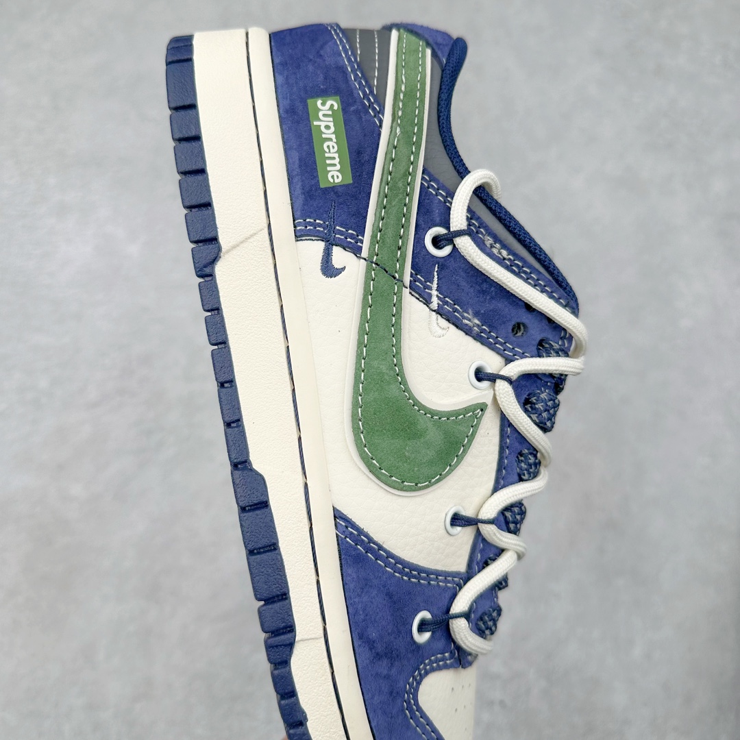 图片[6]-NK Dunk Low 定制配色 XS1186-101 大厂出品 极力推荐 原装头层材料 独家版型蒸餾加工帶來的是更好的视觉和脚感体验大厂纯原品质出货 清洁度 电绣工艺 皮料切割干净无任何毛边 细节完美 尺码：36 36.5 37.5 38 38.5 39 40 40.5 41 42 42.5 43 44 44.5 45 46 47.5-选品中心