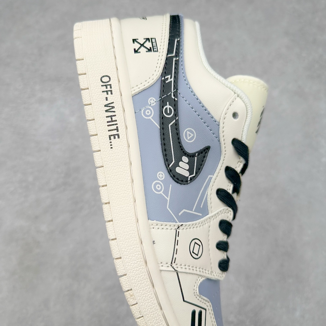 图片[6]-Air Jordan AJ1 Low 低帮系列定制配色 DM9188-001 原厂内置气垫魔块 A模大底 头层小牛皮 鞋舌AJ原厂专用牛津布+AJ专用反口珍珠布+原厂无杂质高弹内里海棉+特殊封边弹力鞋带 尺码：36 36.5 37.5 38 38.5 39 40 40.5 41 42 42.5 43 44 44.5 45 46-选品中心