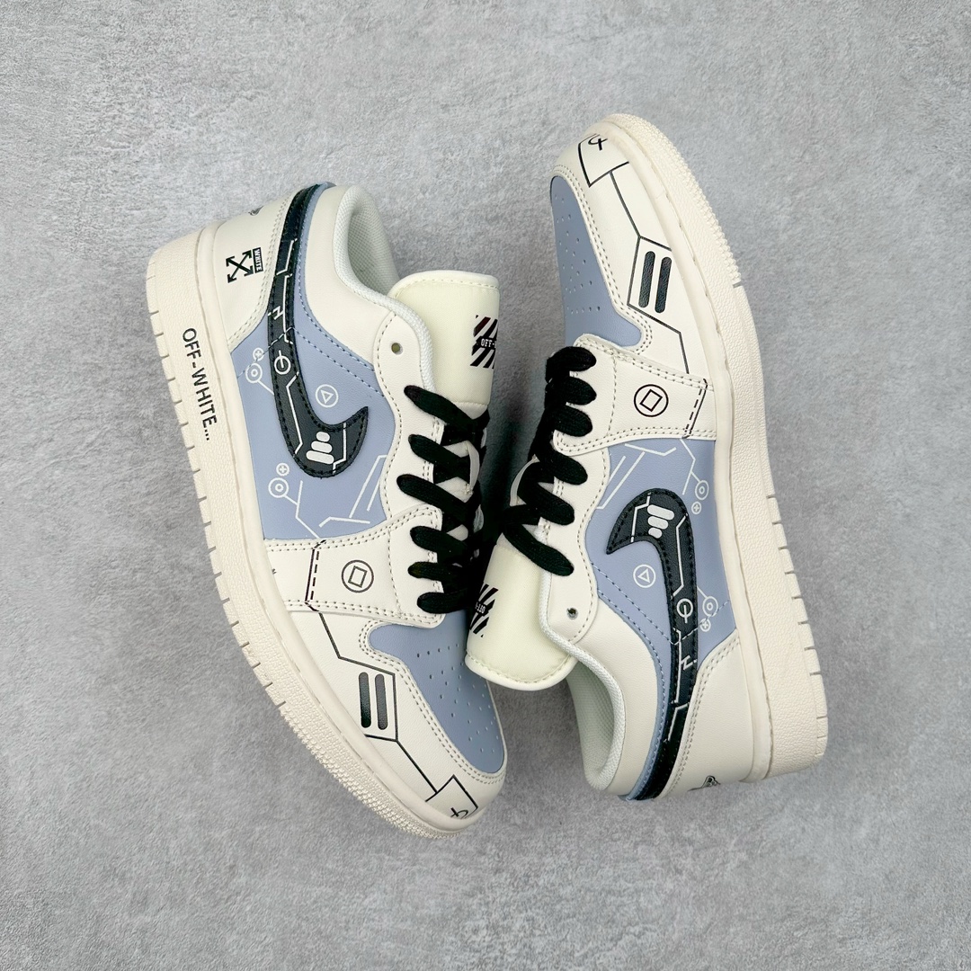 图片[3]-Air Jordan AJ1 Low 低帮系列定制配色 DM9188-001 原厂内置气垫魔块 A模大底 头层小牛皮 鞋舌AJ原厂专用牛津布+AJ专用反口珍珠布+原厂无杂质高弹内里海棉+特殊封边弹力鞋带 尺码：36 36.5 37.5 38 38.5 39 40 40.5 41 42 42.5 43 44 44.5 45 46-选品中心