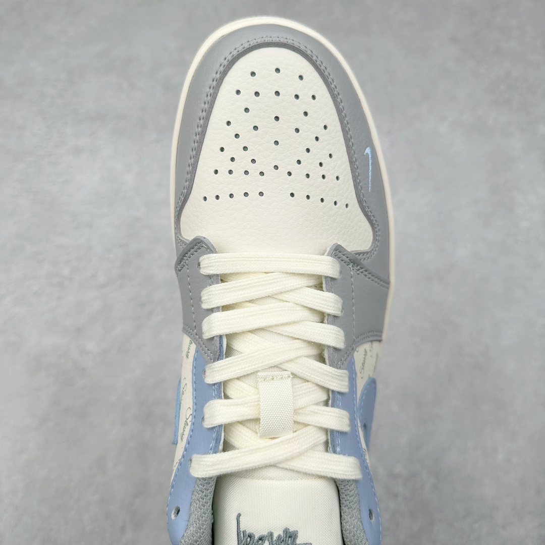 图片[4]-Air Jordan AJ1 Low 低帮系列定制配色 JJ8688-007 原厂内置气垫魔块 A模大底 头层小牛皮 鞋舌AJ原厂专用牛津布+AJ专用反口珍珠布+原厂无杂质高弹内里海棉+特殊封边弹力鞋带 尺码：36 36.5 37.5 38 38.5 39 40 40.5 41 42 42.5 43 44 44.5 45 46-选品中心