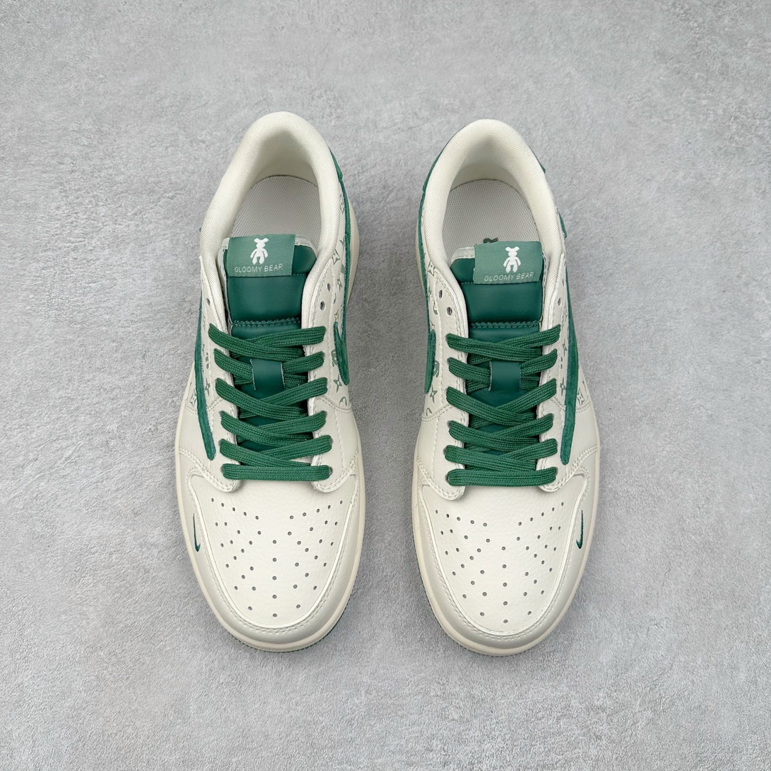 图片[2]-TS x Air Jordan AJ1 Low 倒钩低帮联名定制配色 SJ2068-112 原厂内置气垫魔块 A模大底 头层小牛皮 鞋舌AJ原厂专用牛津布+AJ专用反口珍珠布+原厂无杂质高弹内里海棉+特殊封边弹力鞋带 尺码：36 36.5 37.5 38 38.5 39 40 40.5 41 42 42.5 43 44 44.5 45 46 47.5-选品中心