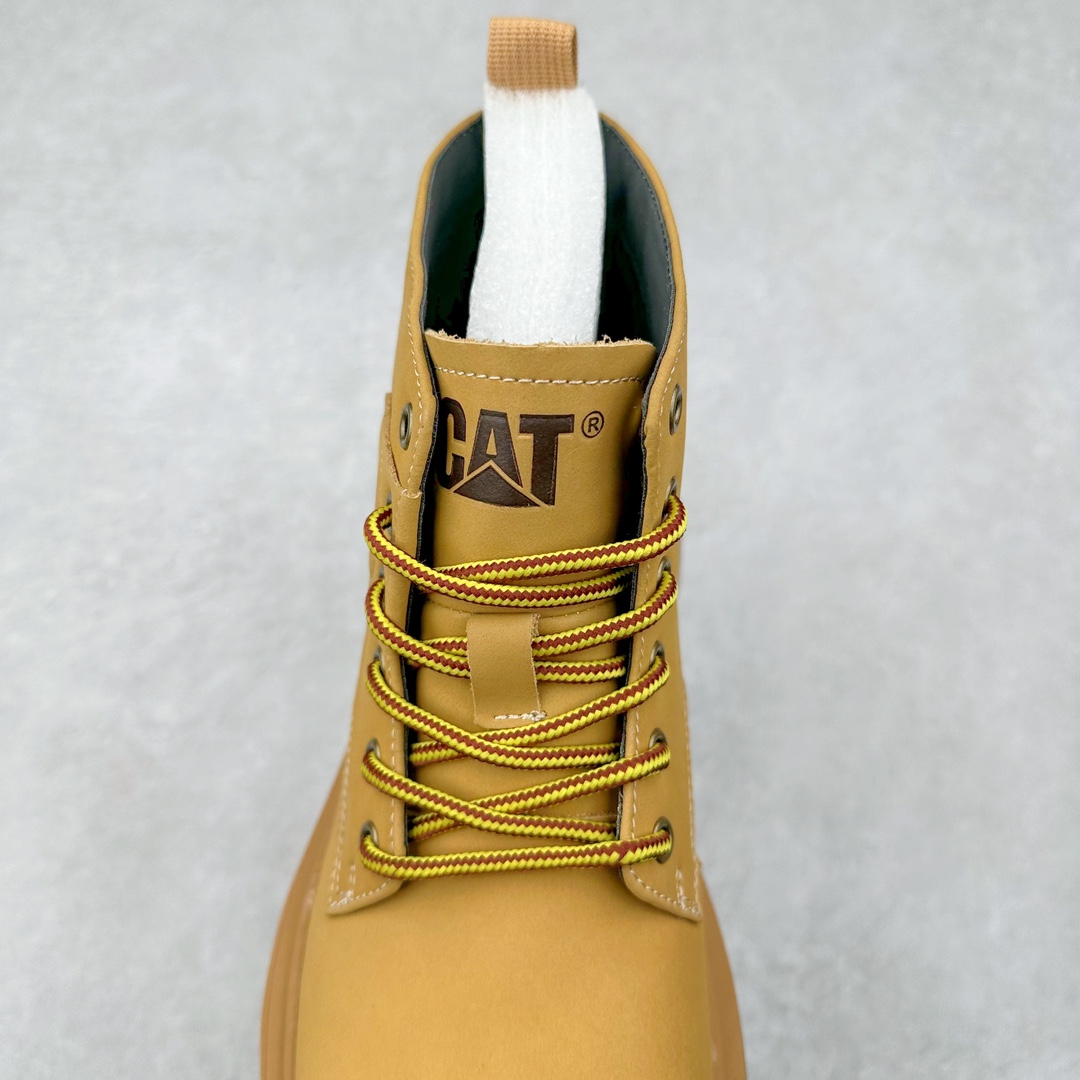 图片[5]-＃特价福利 CAT卡特 硬汉推土机品牌经典百搭户外休闲大黄靴系列 广东大厂品质 24ss秋冬新款 常年主打 时尚潮流搭配 面料釆用意大利进口磨砂牛皮 全鞋真牛皮材料 大底到五金都是代工厂原材料制作 好货不杀猪 首单质量严格把控 全套官网统一包装 今年冬季防寒户外专用 日常随意搭配 型男必备 尺码：38 39 40 41 42 43 44 (偏大一码)-选品中心
