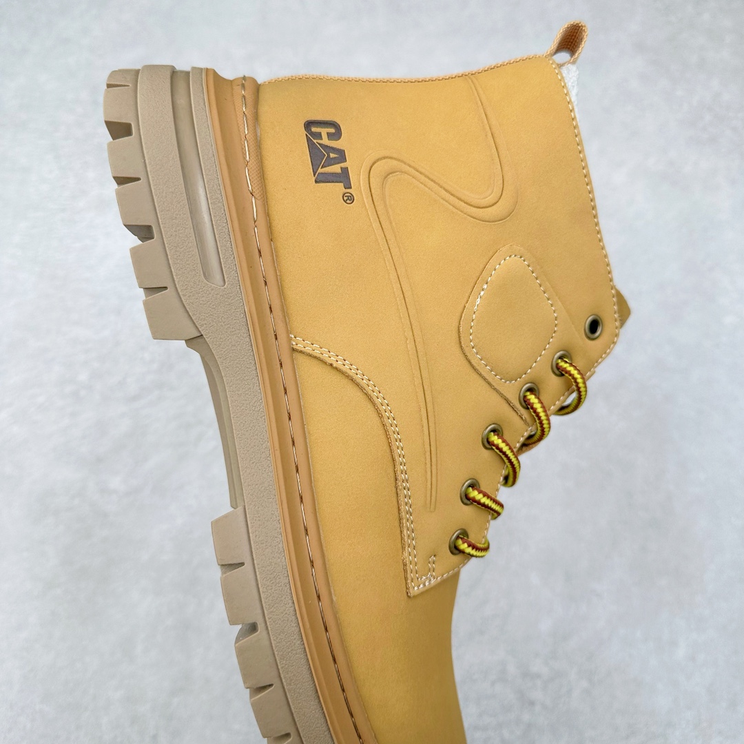 图片[6]-＃特价福利 CAT卡特 硬汉推土机品牌经典百搭户外休闲大黄靴系列 广东大厂品质 24ss秋冬新款 常年主打 时尚潮流搭配 面料釆用意大利进口磨砂牛皮 全鞋真牛皮材料 大底到五金都是代工厂原材料制作 好货不杀猪 首单质量严格把控 全套官网统一包装 今年冬季防寒户外专用 日常随意搭配 型男必备 尺码：38 39 40 41 42 43 44 (偏大一码)-选品中心