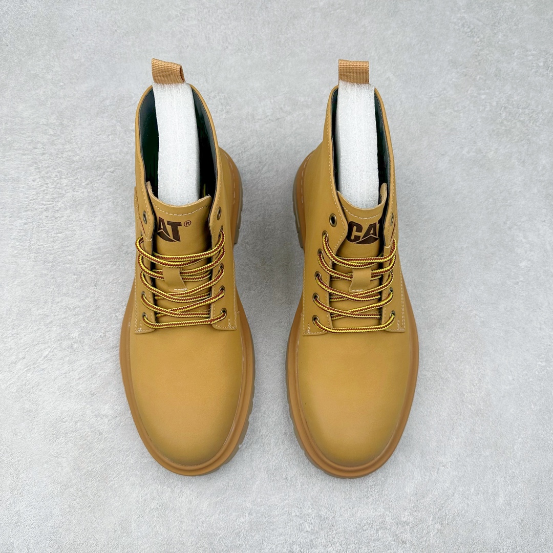 图片[2]-＃特价福利 CAT卡特 硬汉推土机品牌经典百搭户外休闲大黄靴系列 广东大厂品质 24ss秋冬新款 常年主打 时尚潮流搭配 面料釆用意大利进口磨砂牛皮 全鞋真牛皮材料 大底到五金都是代工厂原材料制作 好货不杀猪 首单质量严格把控 全套官网统一包装 今年冬季防寒户外专用 日常随意搭配 型男必备 尺码：38 39 40 41 42 43 44 (偏大一码)-选品中心