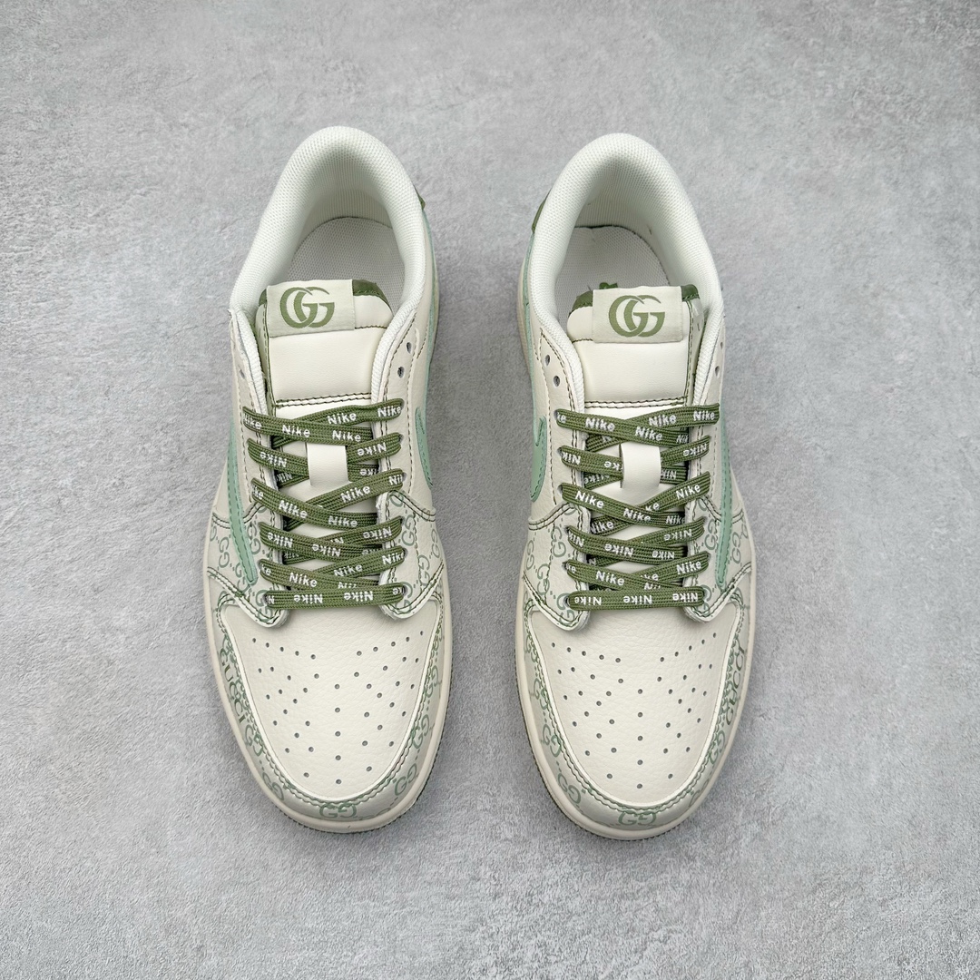 图片[2]-Air Jordan AJ1 Low 低帮系列定制配色 JJ5288-010 原厂内置气垫魔块 A模大底 头层小牛皮 鞋舌AJ原厂专用牛津布+AJ专用反口珍珠布+原厂无杂质高弹内里海棉+特殊封边弹力鞋带 尺码：36 36.5 37.5 38 38.5 39 40 40.5 41 42 42.5 43 44 44.5 45 46-选品中心