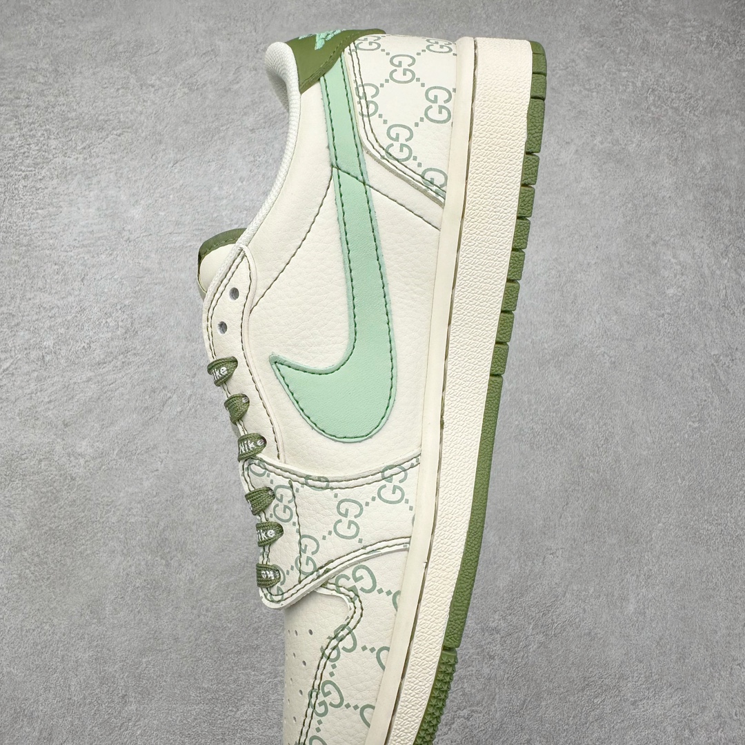 图片[7]-Air Jordan AJ1 Low 低帮系列定制配色 JJ5288-010 原厂内置气垫魔块 A模大底 头层小牛皮 鞋舌AJ原厂专用牛津布+AJ专用反口珍珠布+原厂无杂质高弹内里海棉+特殊封边弹力鞋带 尺码：36 36.5 37.5 38 38.5 39 40 40.5 41 42 42.5 43 44 44.5 45 46-选品中心