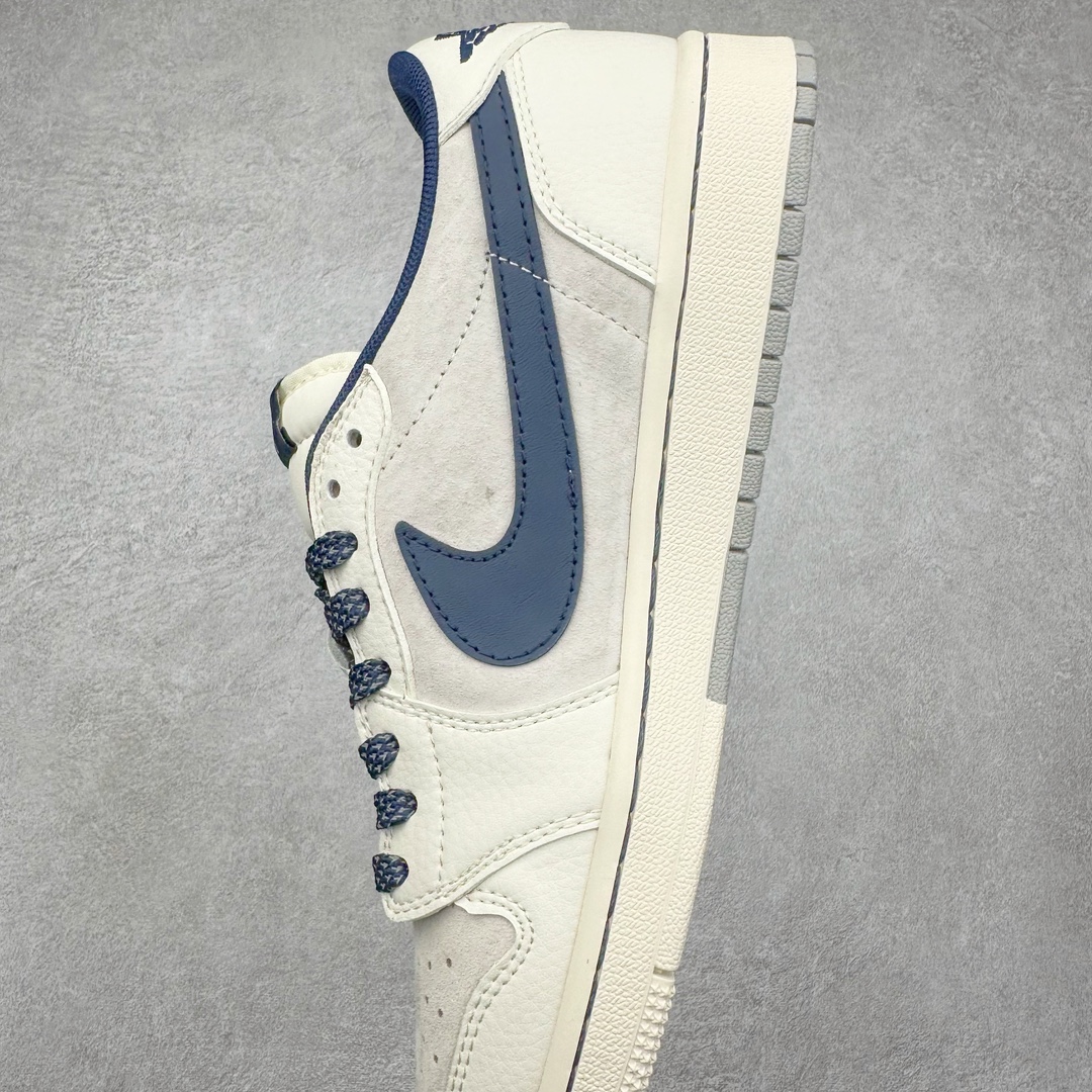 图片[7]-Air Jordan AJ1 Low 低帮系列定制配色 SJ2068-134 原厂内置气垫魔块 A模大底 头层小牛皮 鞋舌AJ原厂专用牛津布+AJ专用反口珍珠布+原厂无杂质高弹内里海棉+特殊封边弹力鞋带 尺码：36 36.5 37.5 38 38.5 39 40 40.5 41 42 42.5 43 44 44.5 45 46-选品中心