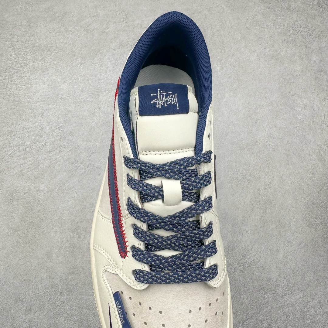 图片[5]-Air Jordan AJ1 Low 低帮系列定制配色 SJ2068-134 原厂内置气垫魔块 A模大底 头层小牛皮 鞋舌AJ原厂专用牛津布+AJ专用反口珍珠布+原厂无杂质高弹内里海棉+特殊封边弹力鞋带 尺码：36 36.5 37.5 38 38.5 39 40 40.5 41 42 42.5 43 44 44.5 45 46-选品中心