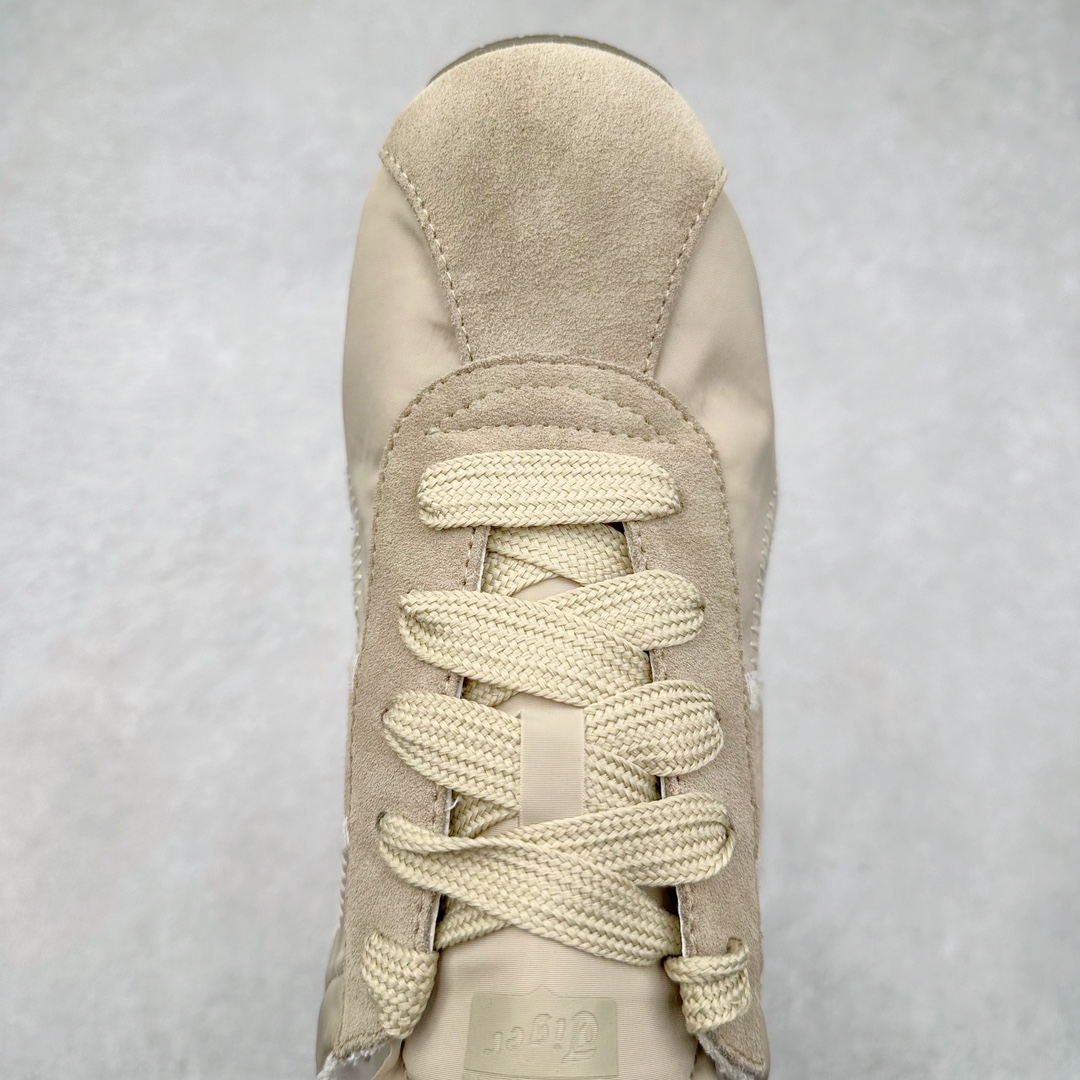 图片[4]-Onitsuka Tiger CORSAIR™ A55鞋款 作为鬼冢虎品牌创立75周年限定之作 灵感源自1970 年代 慢跑热潮先驱的经典鞋履TIGER CORSAIRT™ 以现代视角崭新呈现 简约廓形与细密缝线条纹相得益彰 饰以鬼塚虎标志性的后跟提耳和十字补强 崭新演绎经典之美 轻盈鞋身搭配出色缓震的纤薄鞋底 精妙平衡舒适与时尚 尺码：36 37 37.5 38 39 39.5 40 40.5 41.5 42 42.5 43 44 44.5 45-选品中心