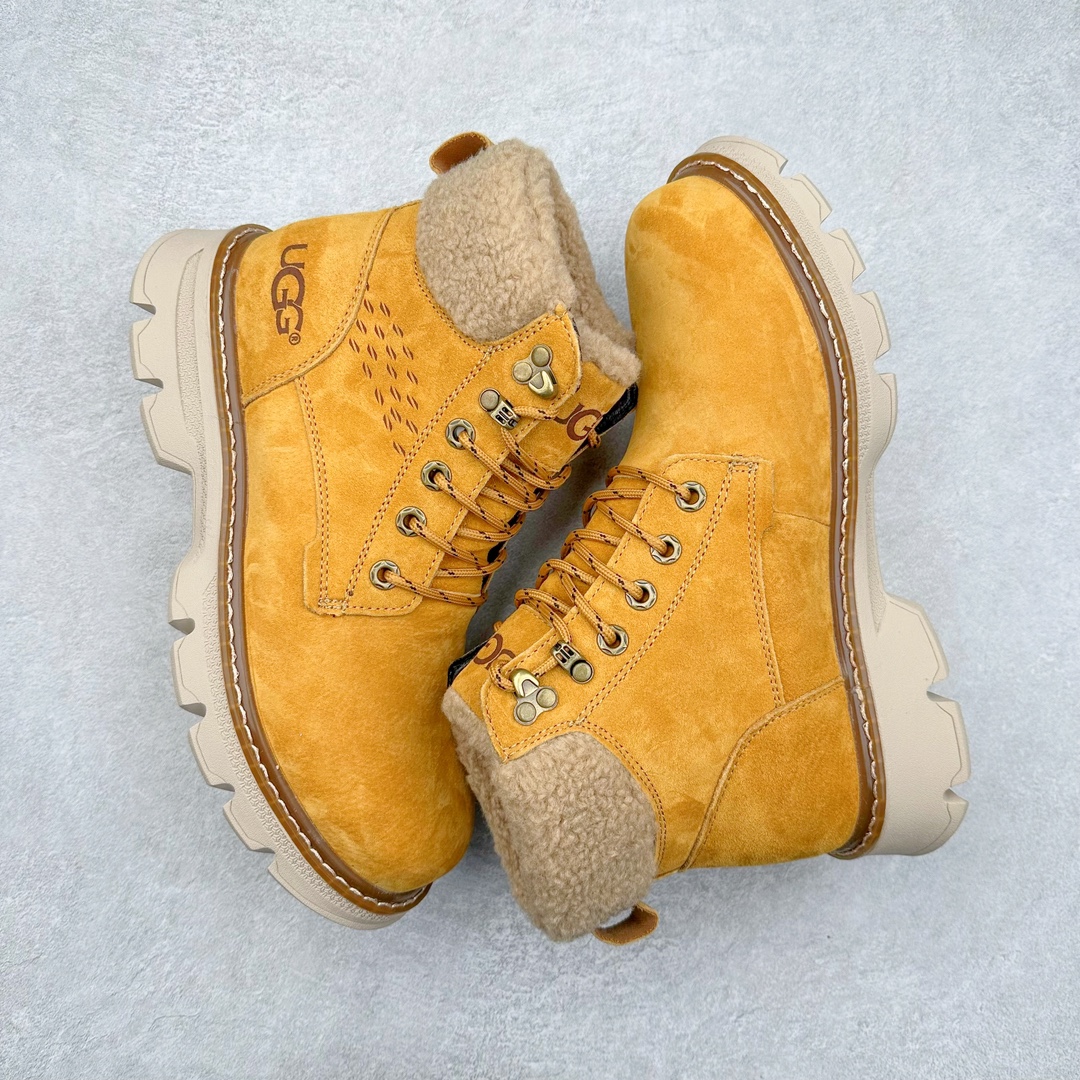 图片[3]-UGG Tasman Weather Hybrid 塔斯曼混合系列中帮轻量休闲马丁靴 UGG 2024秋冬新品（羊羔毛一体内里🔥保暖锁热）秋冬必备 户外中帮休闲马丁靴雪地靴系列 广东大厂品质 24ss秋冬新款 时尚潮流搭配 面料釆用意大利进口磨砂牛皮 全鞋真牛皮材料 大底到五金都是代工厂原材料制作 好货不杀猪 首单质量严格把控 全套官网统一包装 今年冬季防寒户外专用产品 日常随意搭配 型男必备 尺码：39-44（比运动鞋大一码）-选品中心