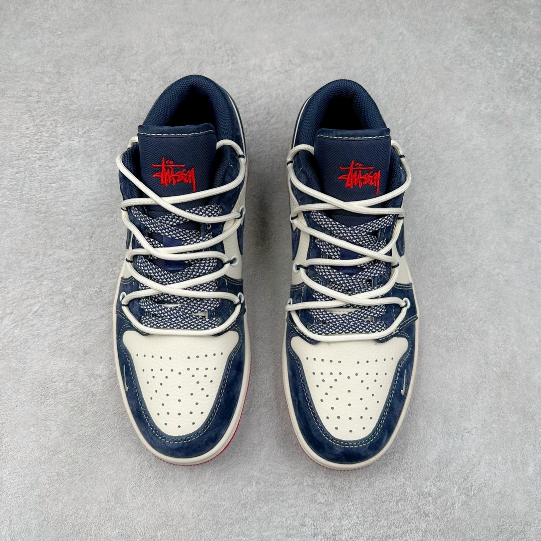 图片[2]-Air Jordan AJ1 Low 低帮系列定制配色 SJ9950-049 原厂内置气垫魔块 A模大底 头层小牛皮 鞋舌AJ原厂专用牛津布+AJ专用反口珍珠布+原厂无杂质高弹内里海棉+特殊封边弹力鞋带 尺码：36 36.5 37.5 38 38.5 39 40 40.5 41 42 42.5 43 44 44.5 45 46-选品中心