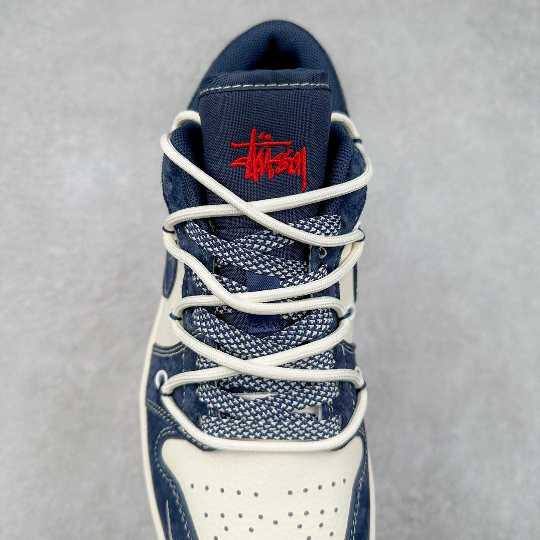 图片[5]-Air Jordan AJ1 Low 低帮系列定制配色 SJ9950-049 原厂内置气垫魔块 A模大底 头层小牛皮 鞋舌AJ原厂专用牛津布+AJ专用反口珍珠布+原厂无杂质高弹内里海棉+特殊封边弹力鞋带 尺码：36 36.5 37.5 38 38.5 39 40 40.5 41 42 42.5 43 44 44.5 45 46-选品中心