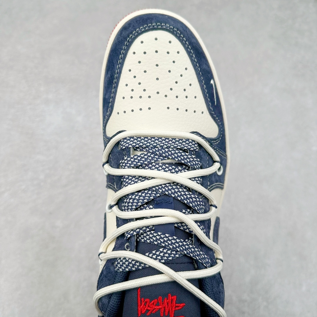 图片[4]-Air Jordan AJ1 Low 低帮系列定制配色 SJ9950-049 原厂内置气垫魔块 A模大底 头层小牛皮 鞋舌AJ原厂专用牛津布+AJ专用反口珍珠布+原厂无杂质高弹内里海棉+特殊封边弹力鞋带 尺码：36 36.5 37.5 38 38.5 39 40 40.5 41 42 42.5 43 44 44.5 45 46-选品中心