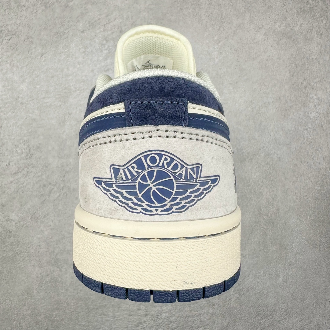 图片[8]-Air Jordan AJ1 Low 低帮系列定制配色DM9186-010 原厂内置气垫魔块 A模大底 头层小牛皮 鞋舌AJ原厂专用牛津布+AJ专用反口珍珠布+原厂无杂质高弹内里海棉+特殊封边弹力鞋带 尺码：36 36.5 37.5 38 38.5 39 40 40.5 41 42 42.5 43 44 44.5 45 46-选品中心