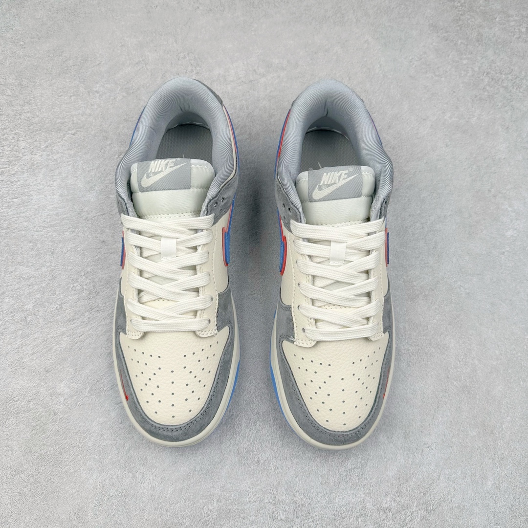 图片[2]-NK Dunk Low 定制配色 KK1333-010 大厂出品 极力推荐 原装头层材料 独家版型蒸餾加工帶來的是更好的视觉和脚感体验大厂纯原品质出货 清洁度 电绣工艺 皮料切割干净无任何毛边 细节完美 尺码：36 36.5 37.5 38 38.5 39 40 40.5 41 42 42.5 43 44 44.5 45 46 47.5-选品中心