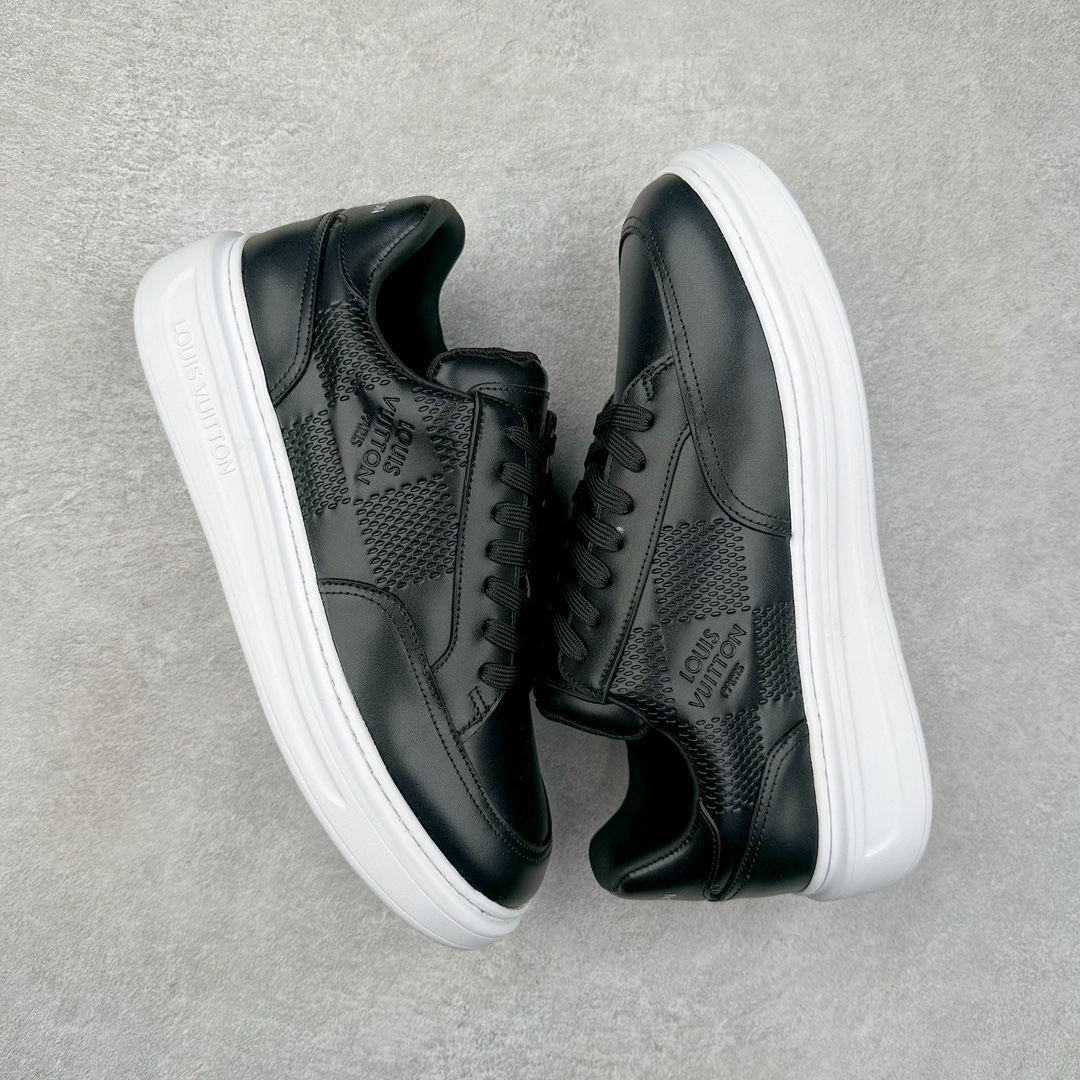 图片[3]-Louis vuitton beverly hills男士经典休闲运动鞋 款式为柔软牛皮革描摹经典 monogram 印花，塑造优雅鞋面。橡胶外底厚实而不失轻盈，其上点缀路易威登标识压纹。加衬内底和科技内衬再度升级舒适体验。意大利进口小牛皮内里高档舒适，原版大底轻盈耐磨！纯手工制作，细节决定品质 路易威登 -高端品质 原单-鞋面：🔝纳帕小牛皮、高周波品牌logo-内里：高弹力帆布布匹，牛皮垫脚-大底：超轻🌲tpu发泡🌲成型大底-超高品控·做工精细：凸显(高端·贵气·档次) 尺码：38-45-选品中心