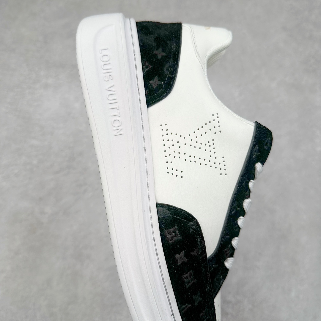 图片[6]-Louis vuitton beverly hills男士经典休闲运动鞋 款式为柔软牛皮革描摹经典 monogram 印花，塑造优雅鞋面。橡胶外底厚实而不失轻盈，其上点缀路易威登标识压纹。加衬内底和科技内衬再度升级舒适体验。意大利进口小牛皮内里高档舒适，原版大底轻盈耐磨！纯手工制作，细节决定品质 路易威登 -高端品质 原单-鞋面：🔝纳帕小牛皮、高周波品牌logo-内里：高弹力帆布布匹，牛皮垫脚-大底：超轻🌲tpu发泡🌲成型大底-超高品控·做工精细：凸显(高端·贵气·档次) 尺码：38-45-选品中心