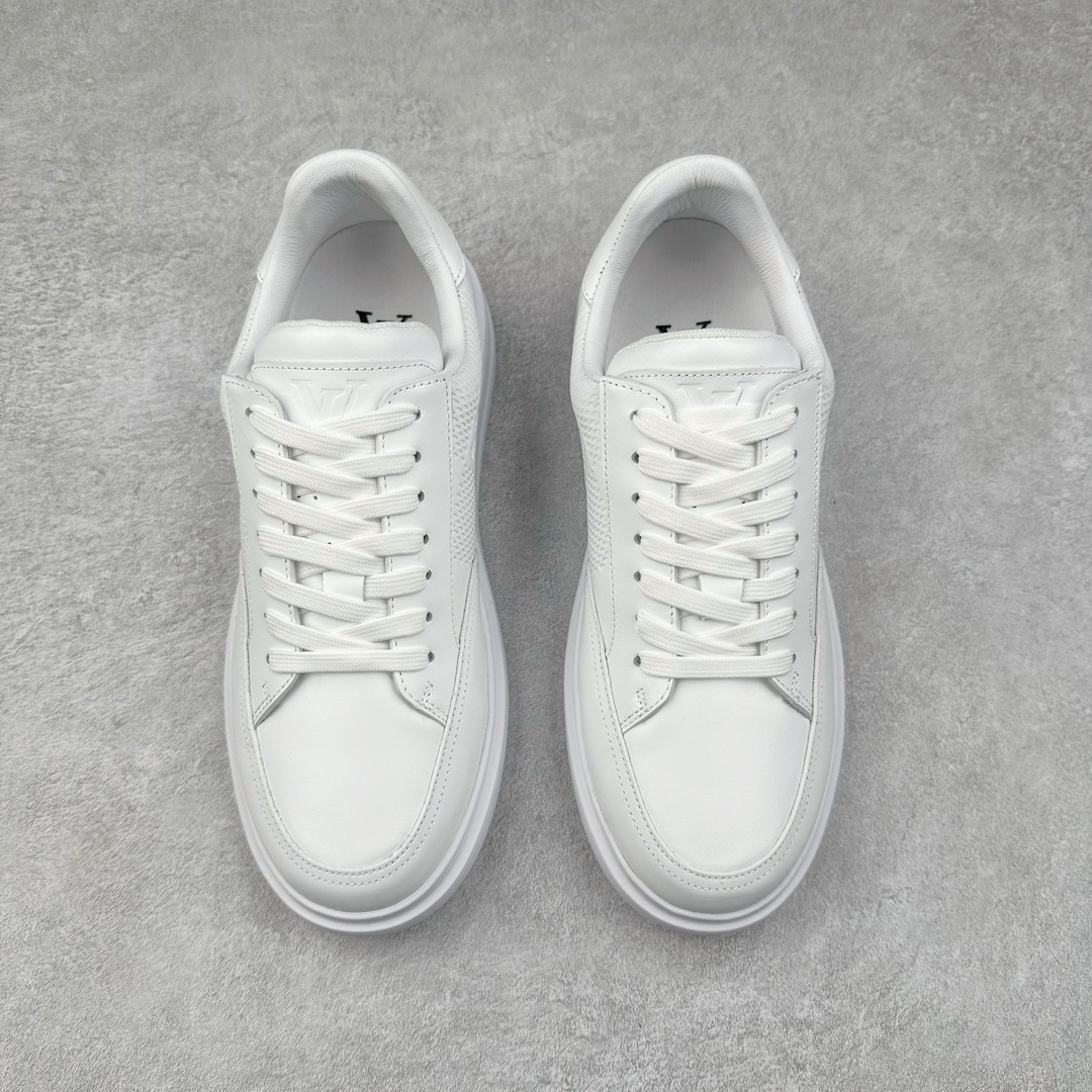 图片[2]-Louis vuitton beverly hills男士经典休闲运动鞋 款式为柔软牛皮革描摹经典 monogram 印花，塑造优雅鞋面。橡胶外底厚实而不失轻盈，其上点缀路易威登标识压纹。加衬内底和科技内衬再度升级舒适体验。意大利进口小牛皮内里高档舒适，原版大底轻盈耐磨！纯手工制作，细节决定品质 路易威登 -高端品质 原单-鞋面：🔝纳帕小牛皮、高周波品牌logo-内里：高弹力帆布布匹，牛皮垫脚-大底：超轻🌲tpu发泡🌲成型大底-超高品控·做工精细：凸显(高端·贵气·档次) 尺码：38-45-选品中心