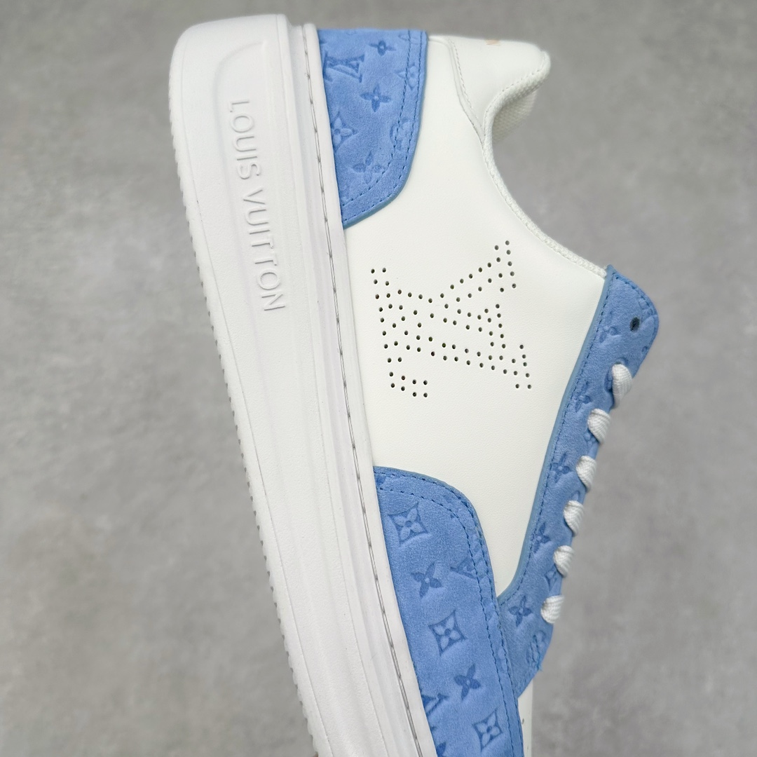 图片[6]-Louis vuitton beverly hills男士经典休闲运动鞋 款式为柔软牛皮革描摹经典 monogram 印花，塑造优雅鞋面。橡胶外底厚实而不失轻盈，其上点缀路易威登标识压纹。加衬内底和科技内衬再度升级舒适体验。意大利进口小牛皮内里高档舒适，原版大底轻盈耐磨！纯手工制作，细节决定品质 路易威登 -高端品质 原单-鞋面：🔝纳帕小牛皮、高周波品牌logo-内里：高弹力帆布布匹，牛皮垫脚-大底：超轻🌲tpu发泡🌲成型大底-超高品控·做工精细：凸显(高端·贵气·档次) 尺码：38-45-选品中心